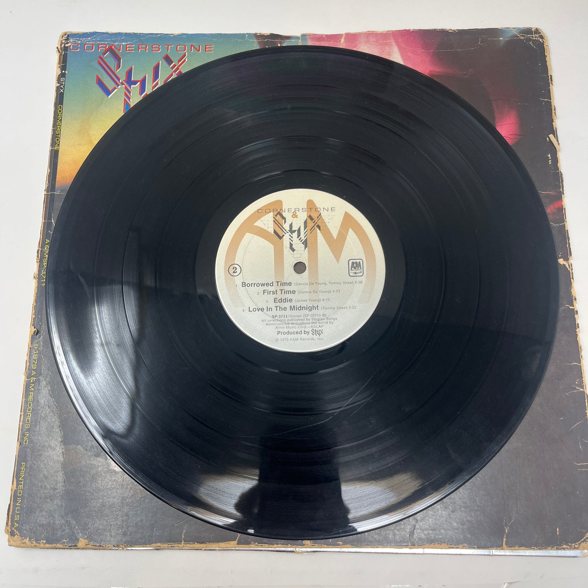 Styx : Cornerstone (LP,Album,Club Edition)