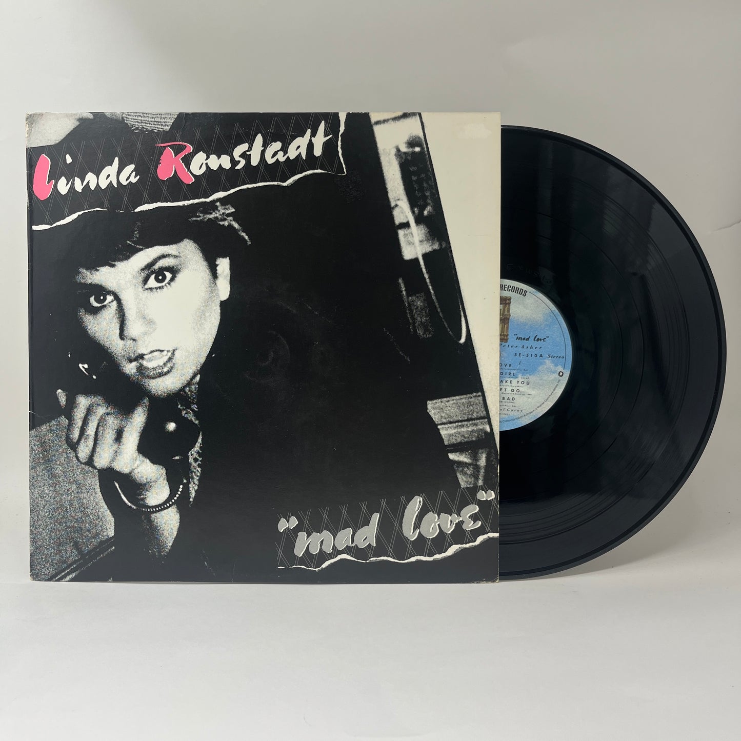 Linda Ronstadt : Mad Love (LP,Album,Stereo)