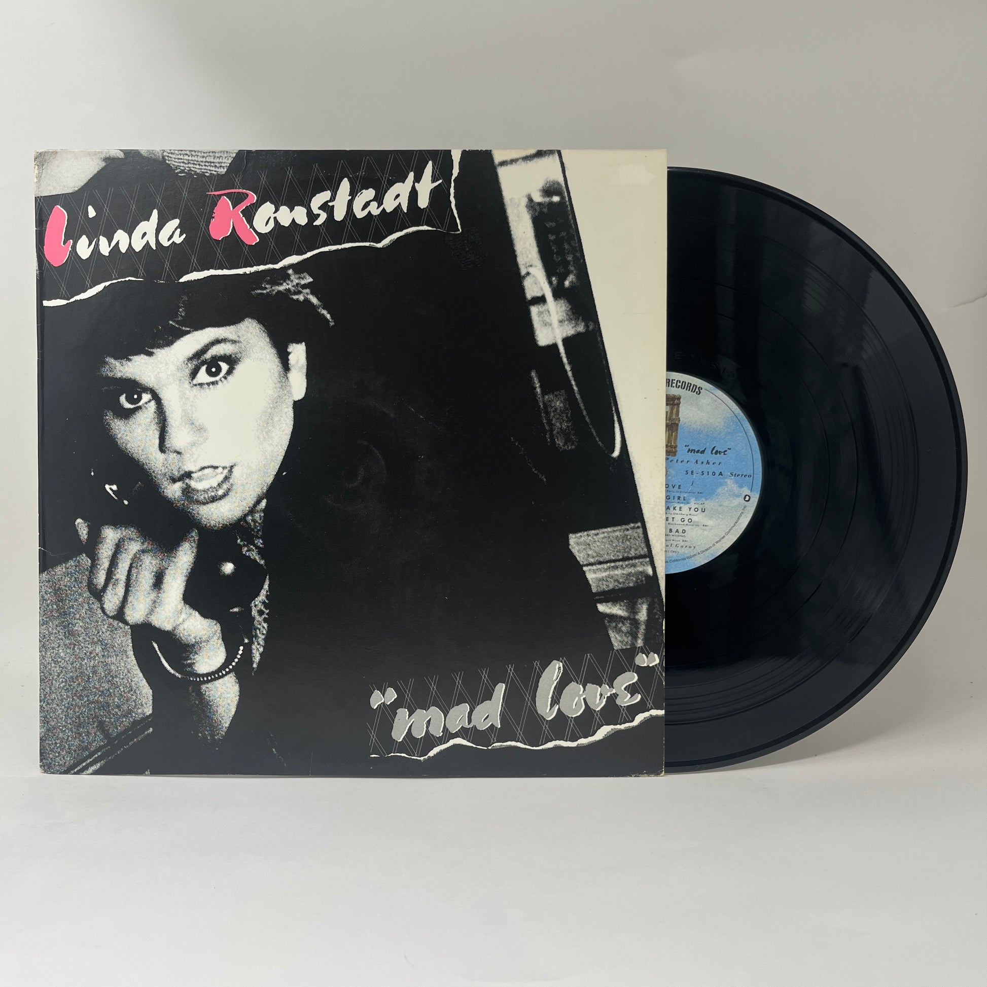 Linda Ronstadt : Mad Love (LP,Album,Stereo)