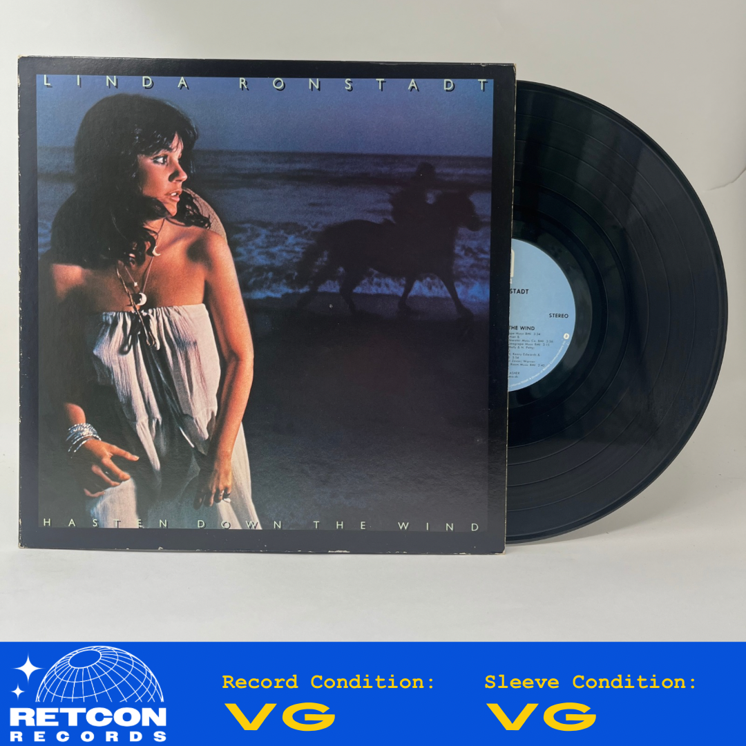 Linda Ronstadt : Hasten Down The Wind (LP,Album,Stereo)