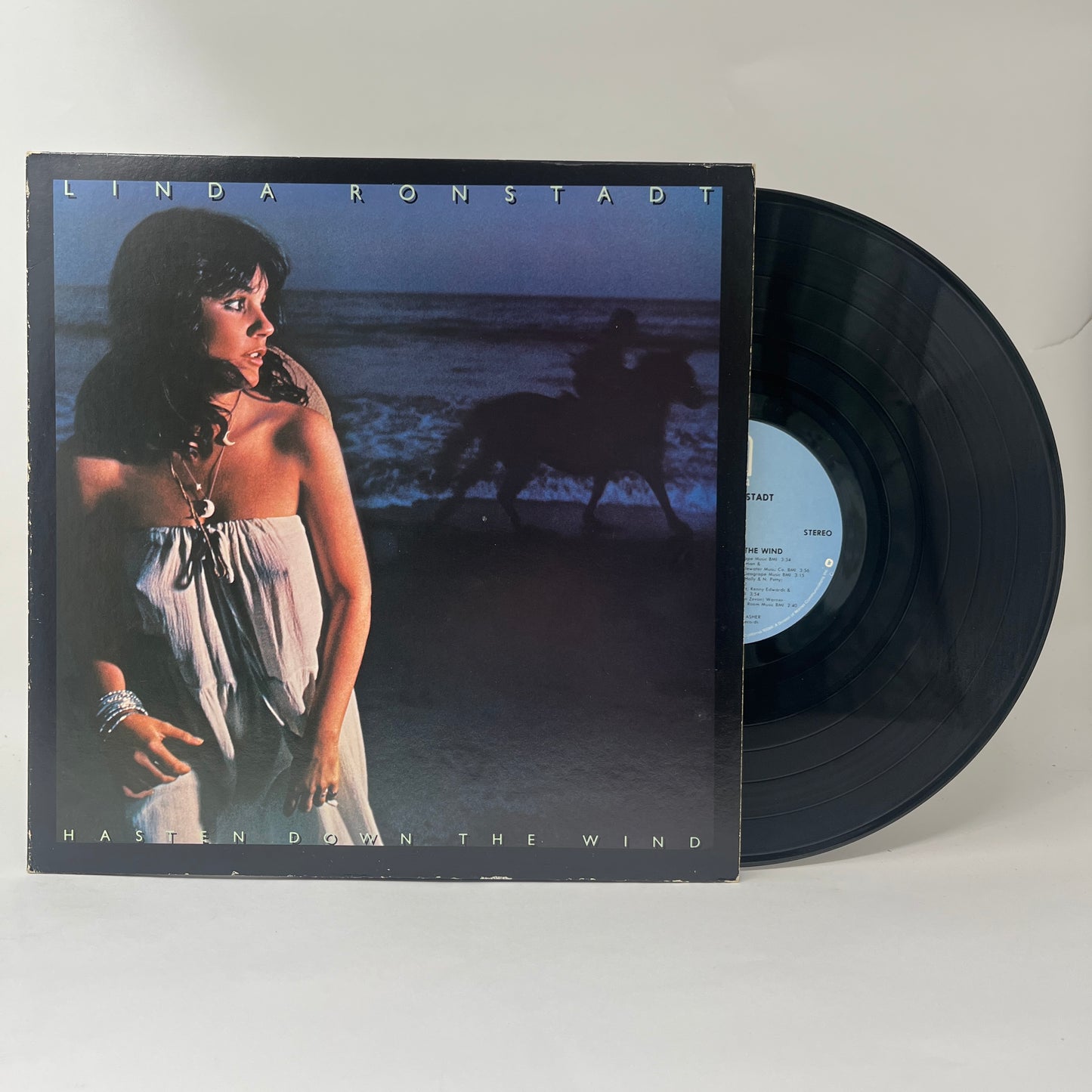 Linda Ronstadt : Hasten Down The Wind (LP,Album,Stereo)