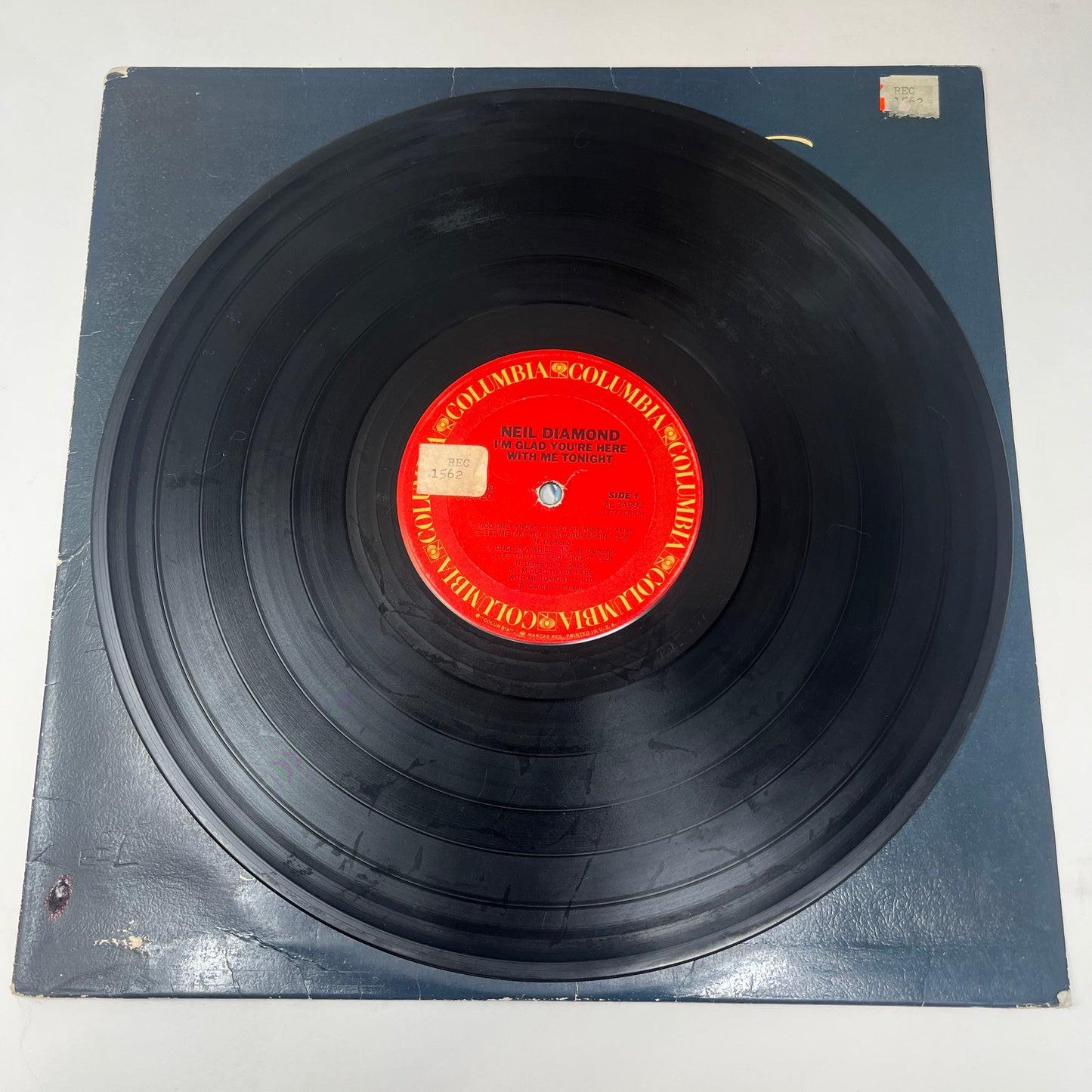 Neil Diamond : I'm Glad You're Here With Me Tonight (LP,Album)