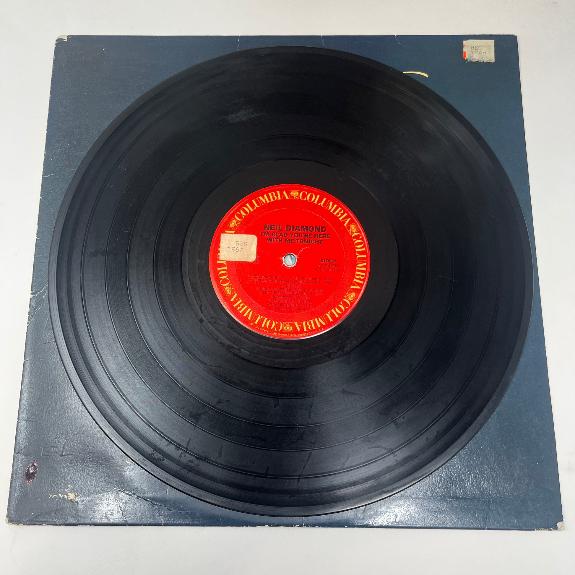 Neil Diamond : I'm Glad You're Here With Me Tonight (LP,Album)