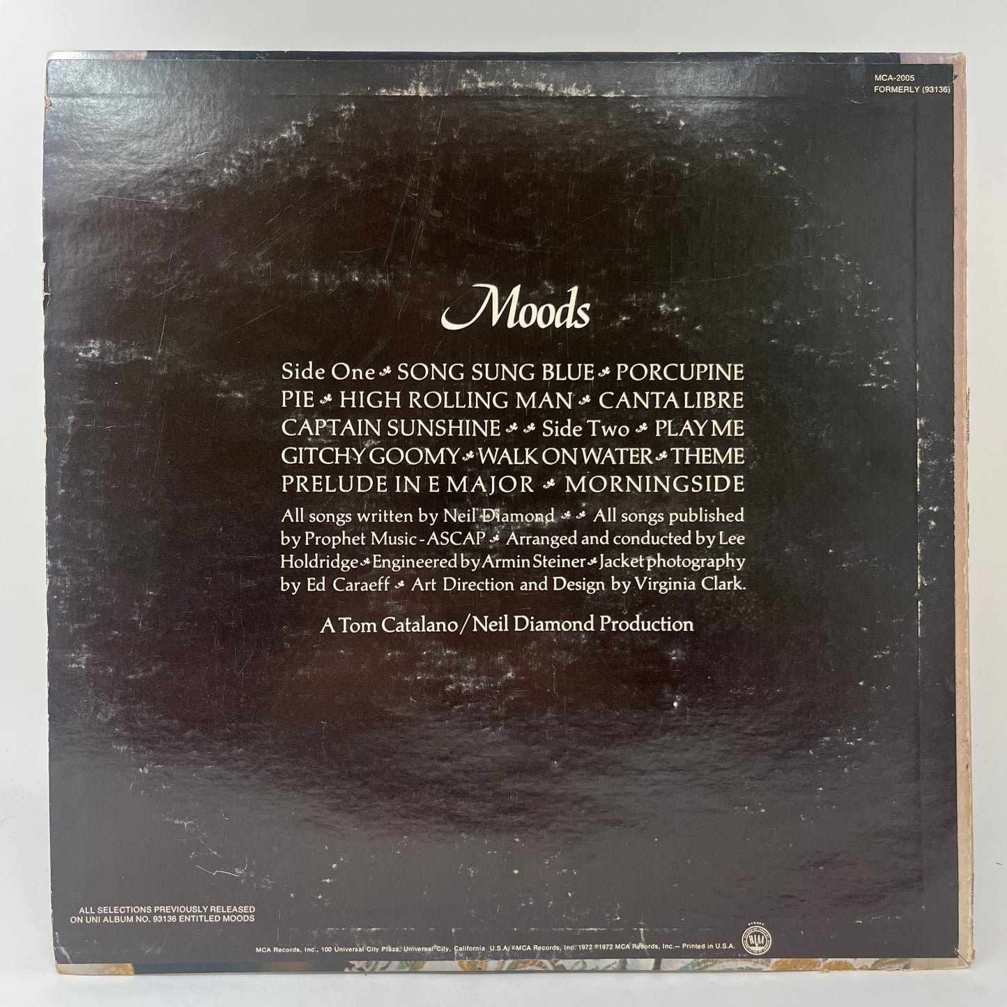 Neil Diamond : Moods (LP,Album,Stereo)
