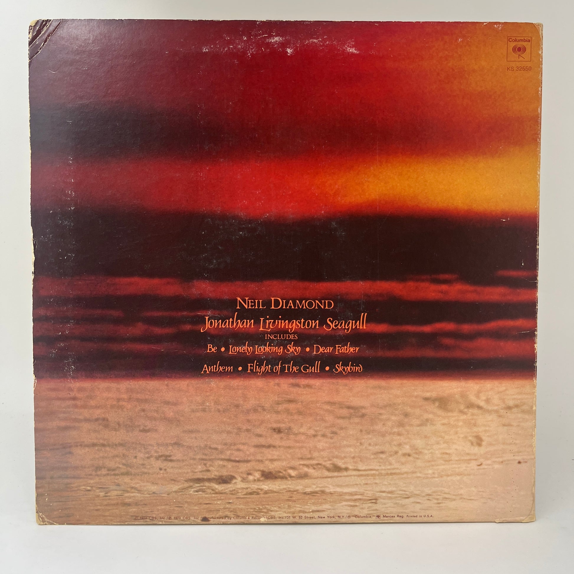 Neil Diamond : Jonathan Livingston Seagull (Original Motion Picture Sound Track) (LP,Album)