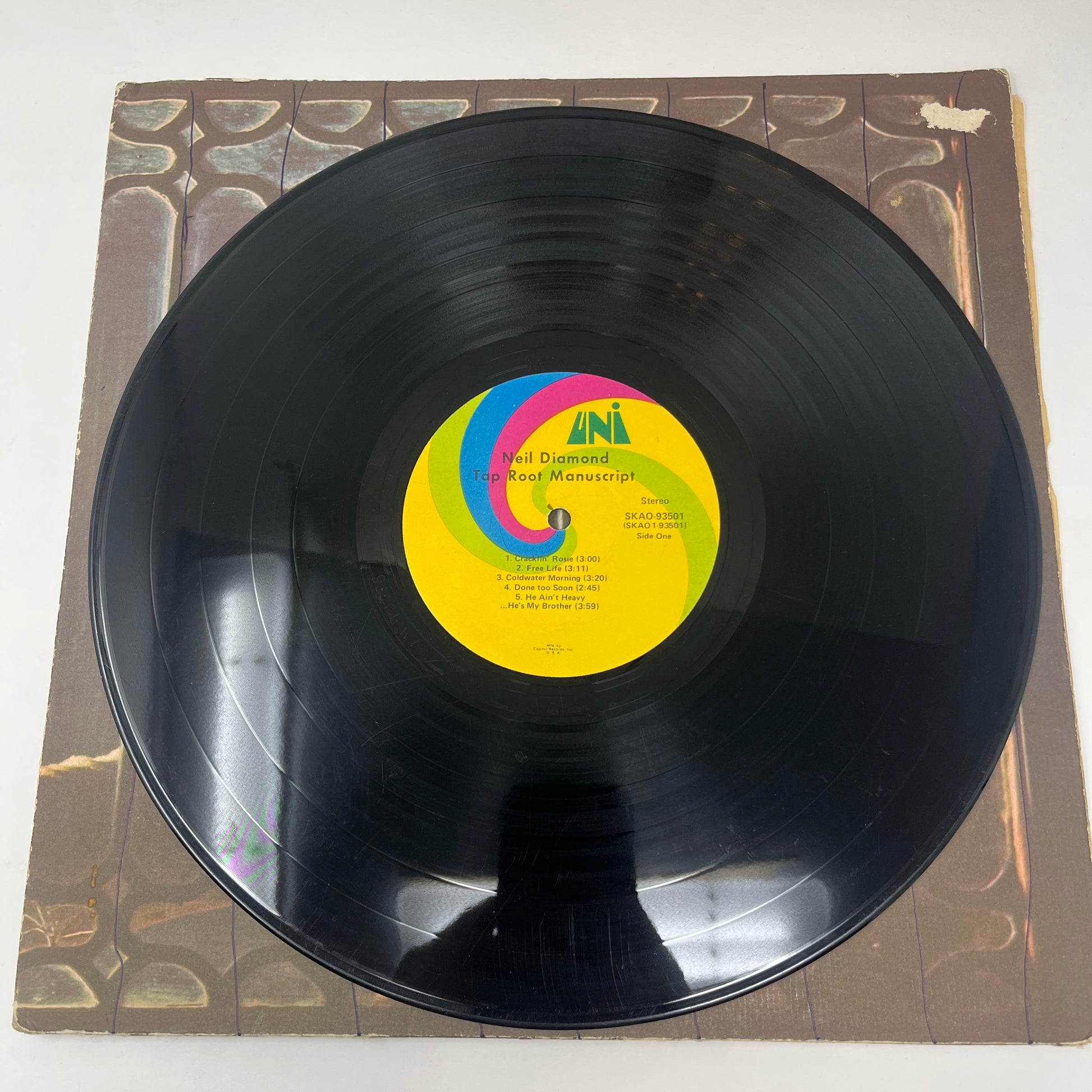 Neil Diamond : Tap Root Manuscript (LP,Album,Club Edition,Stereo)