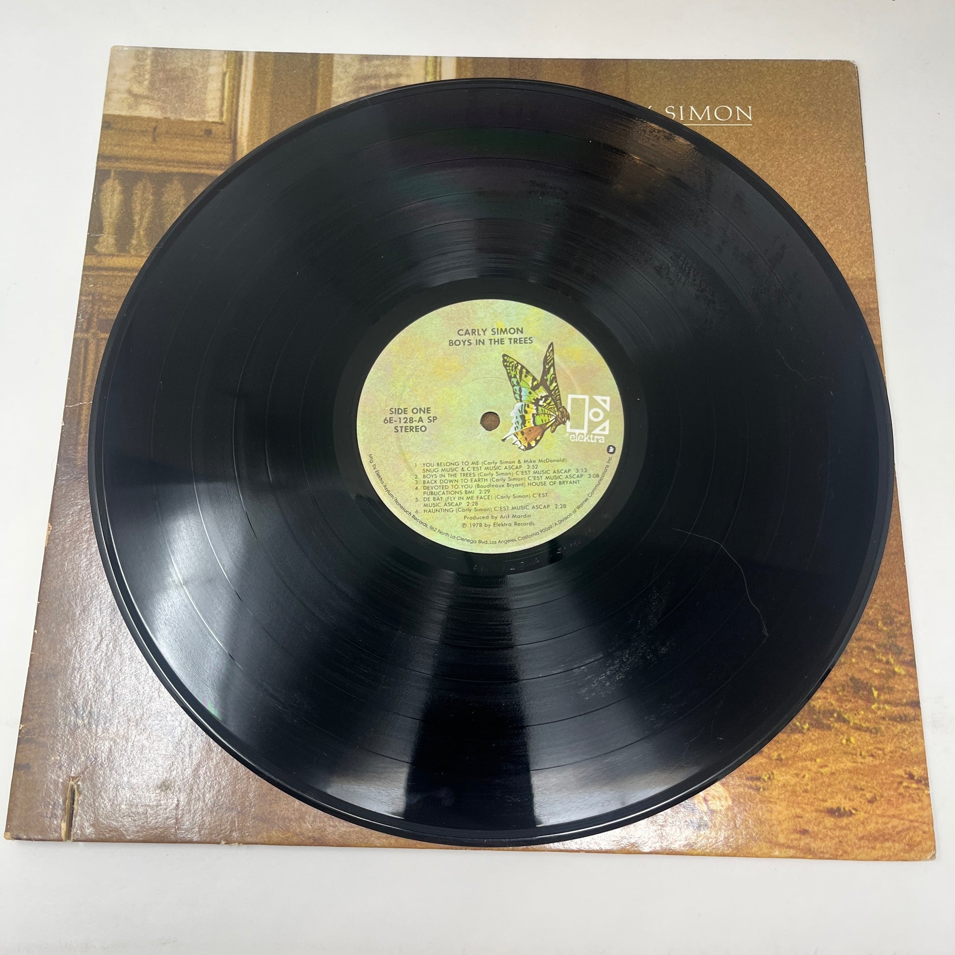 Carly Simon : Boys In The Trees (LP,Album,Promo)