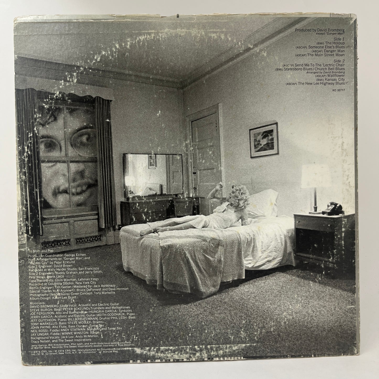 David Bromberg : Wanted Dead Or Alive (LP,Album)