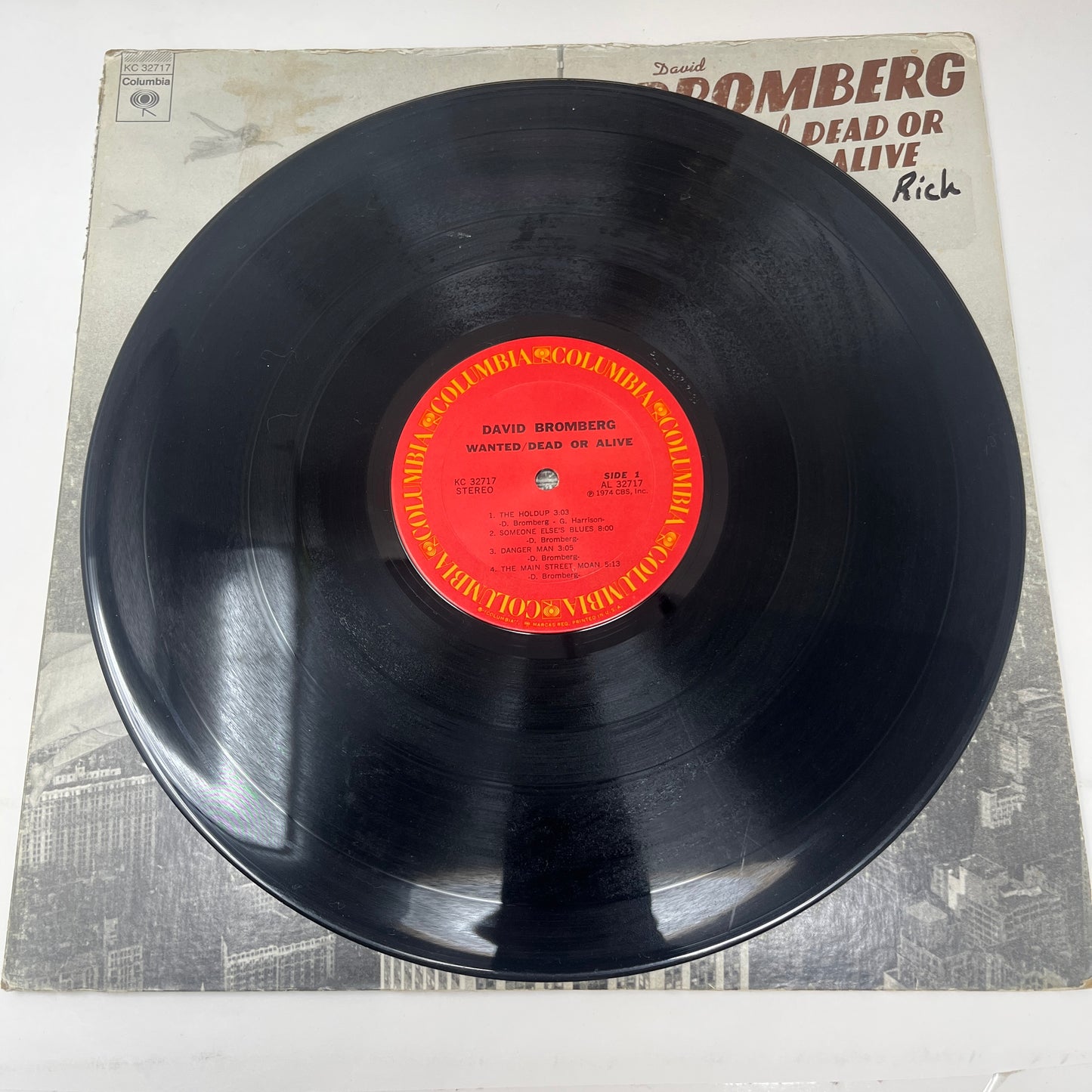 David Bromberg : Wanted Dead Or Alive (LP,Album)