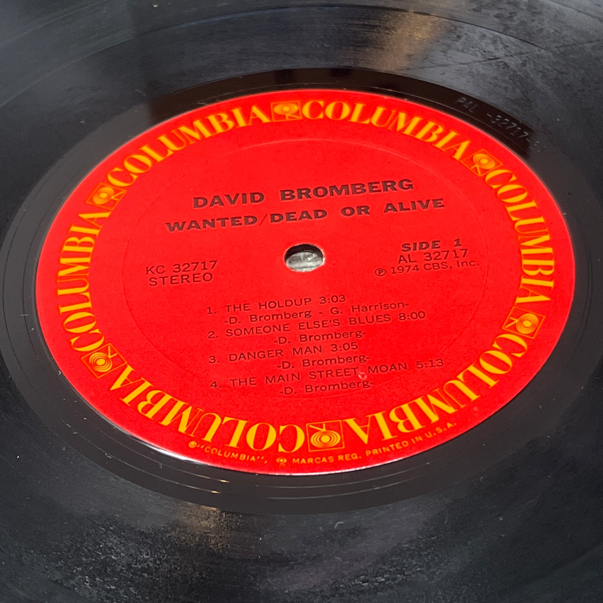 David Bromberg : Wanted Dead Or Alive (LP,Album)