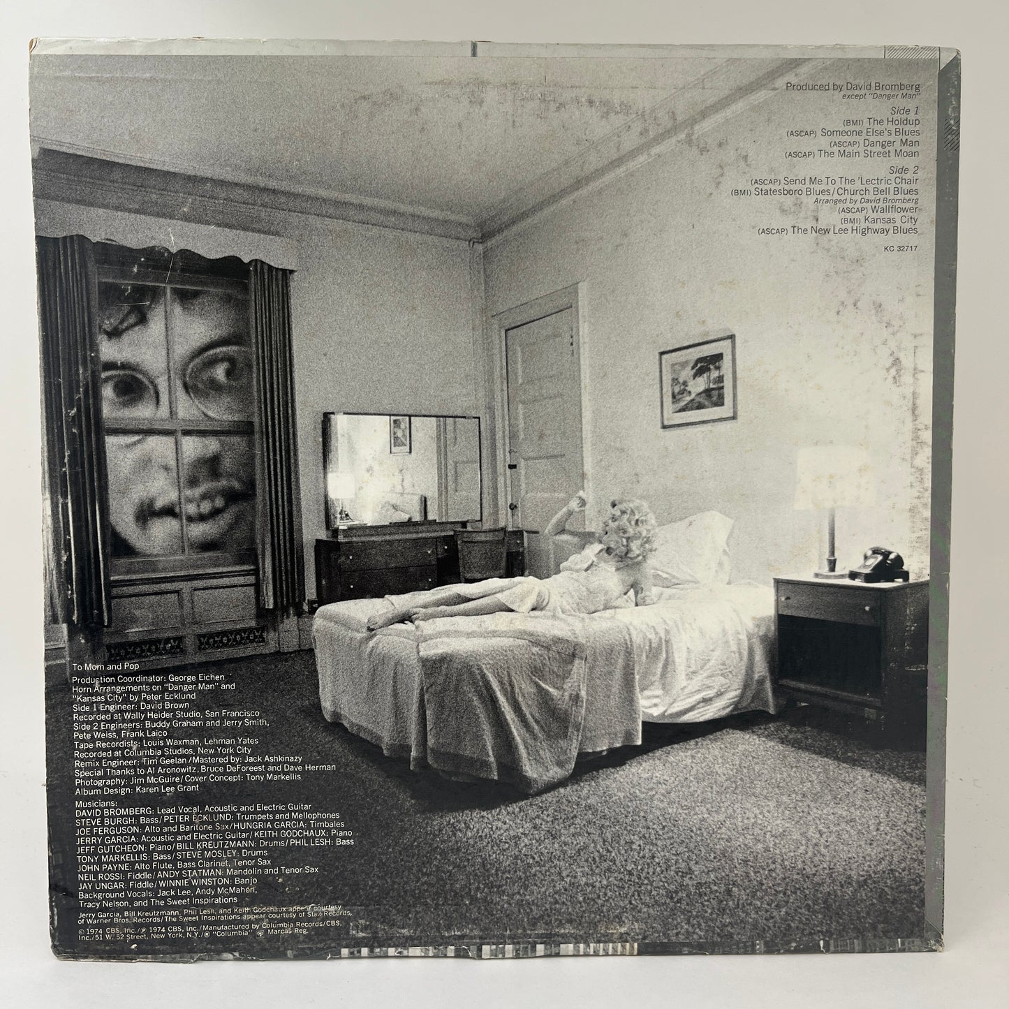 David Bromberg : Wanted Dead Or Alive (LP,Album)