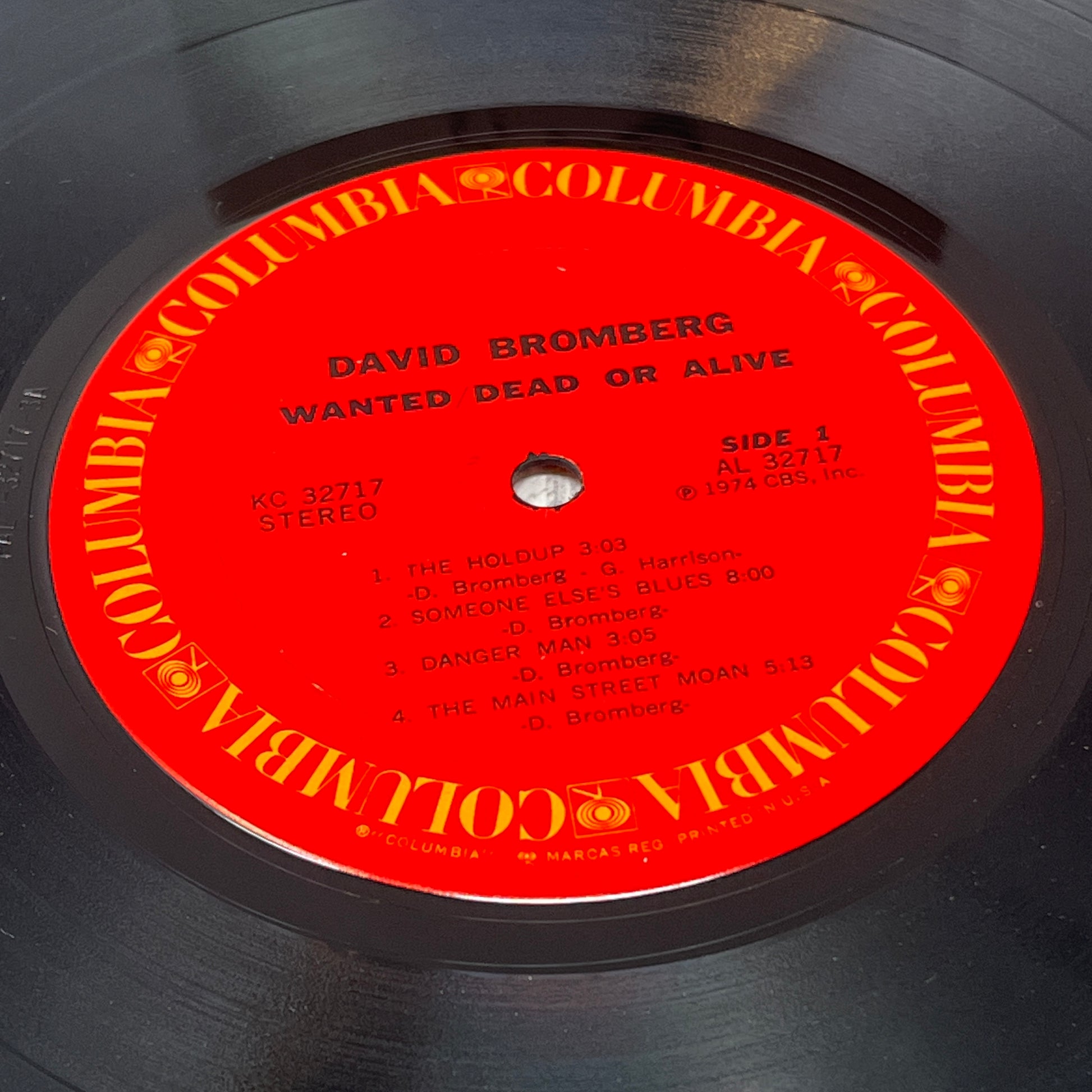 David Bromberg : Wanted Dead Or Alive (LP,Album)