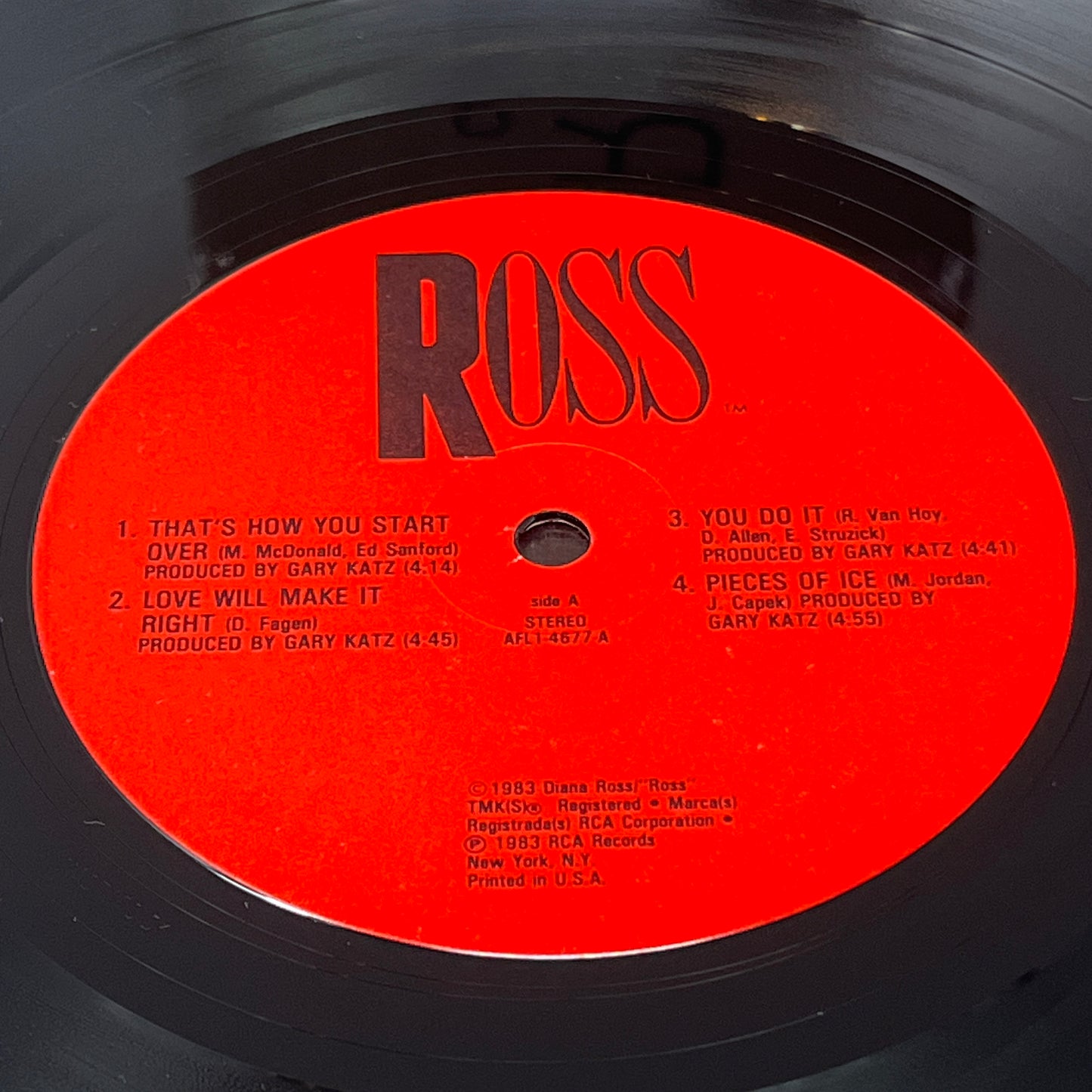 Diana Ross : Ross (LP,Album)