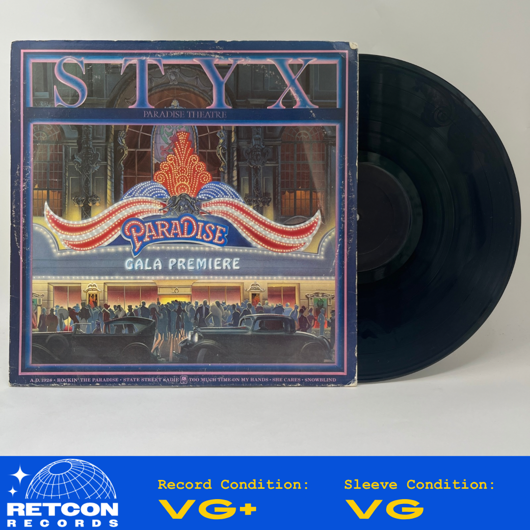 Styx : Paradise Theatre (LP,Album,Etched)