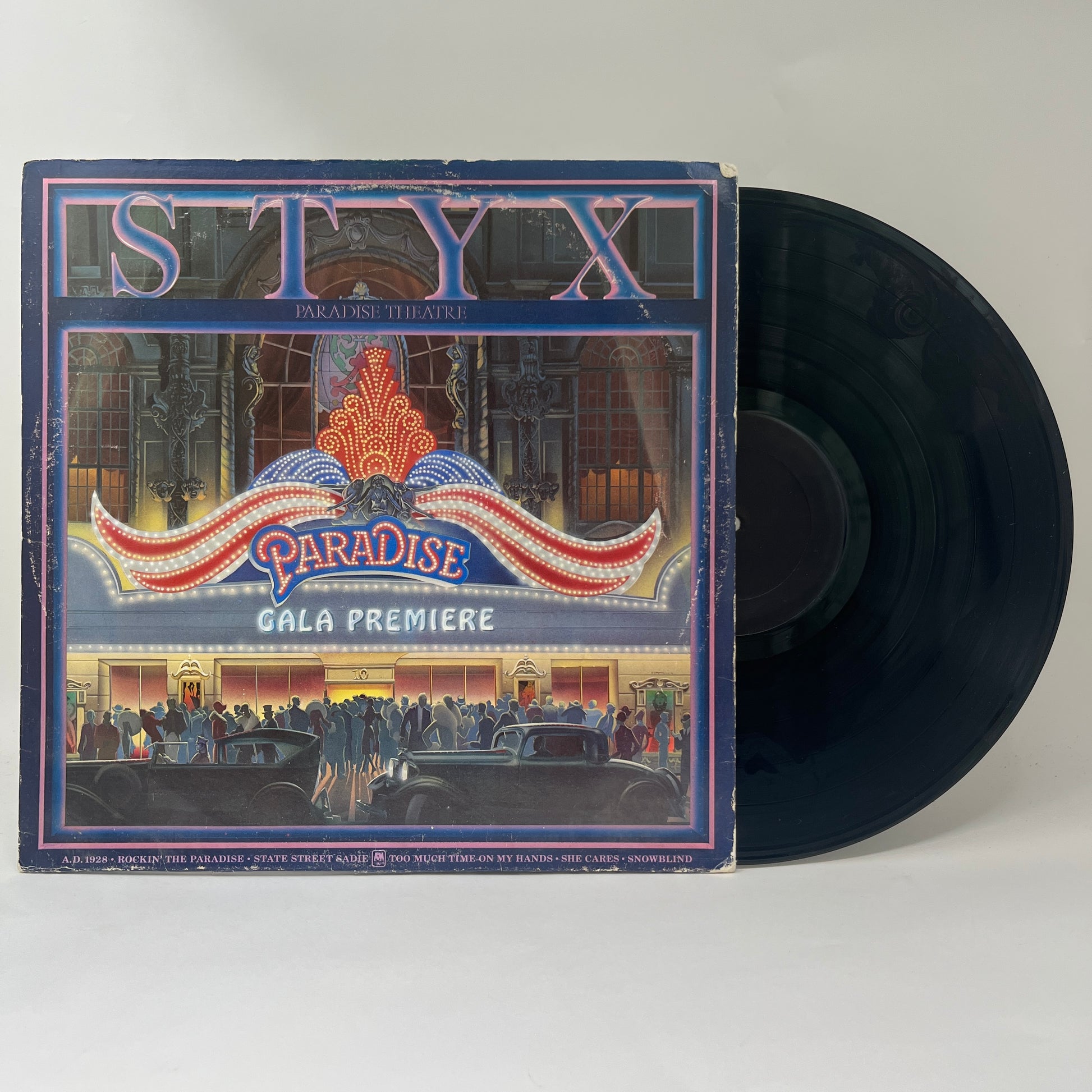 Styx : Paradise Theatre (LP,Album,Etched)