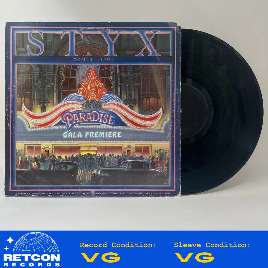 Styx : Paradise Theatre (LP,Album,Etched)
