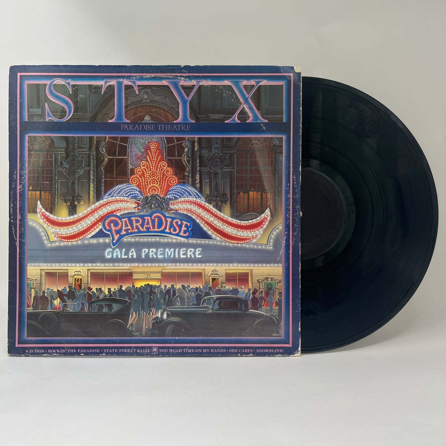 Styx : Paradise Theatre (LP,Album,Etched)