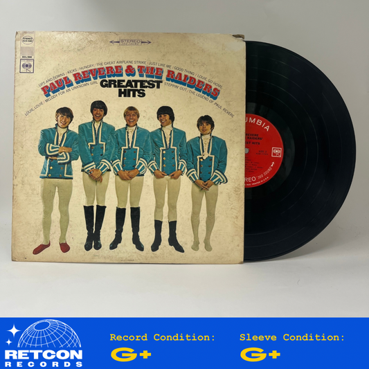 Paul Revere & The Raiders : Paul Revere & The Raiders' Greatest Hits (LP,Stereo,Compilation)