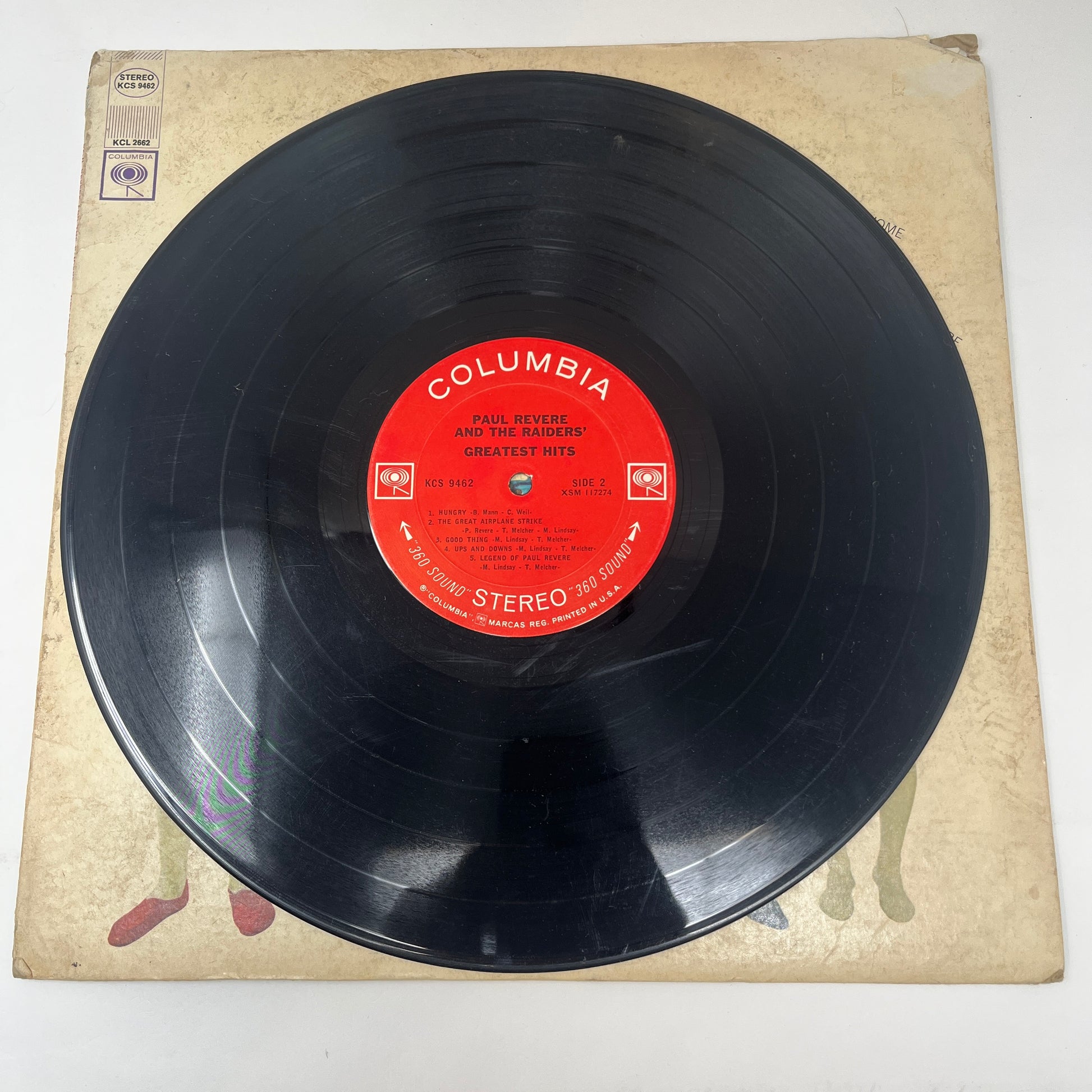 Paul Revere & The Raiders : Paul Revere & The Raiders' Greatest Hits (LP,Stereo,Compilation)