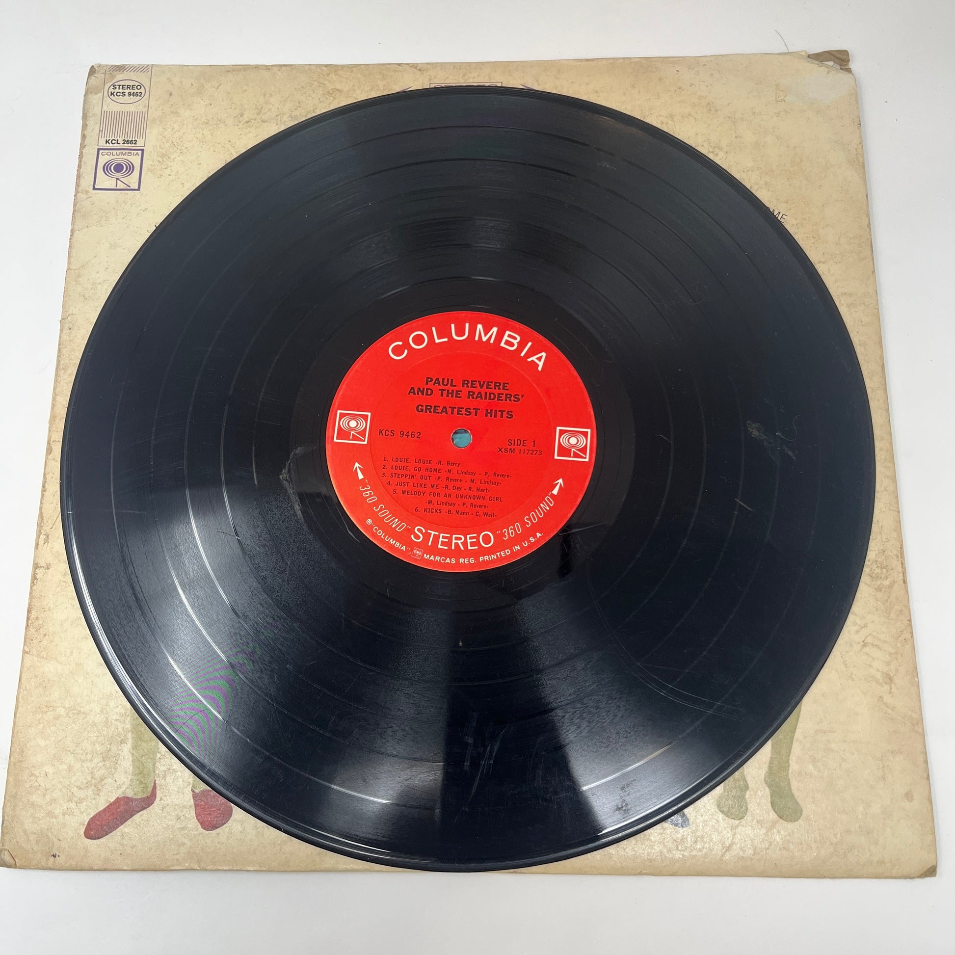 Paul Revere & The Raiders : Paul Revere & The Raiders' Greatest Hits (LP,Stereo,Compilation)