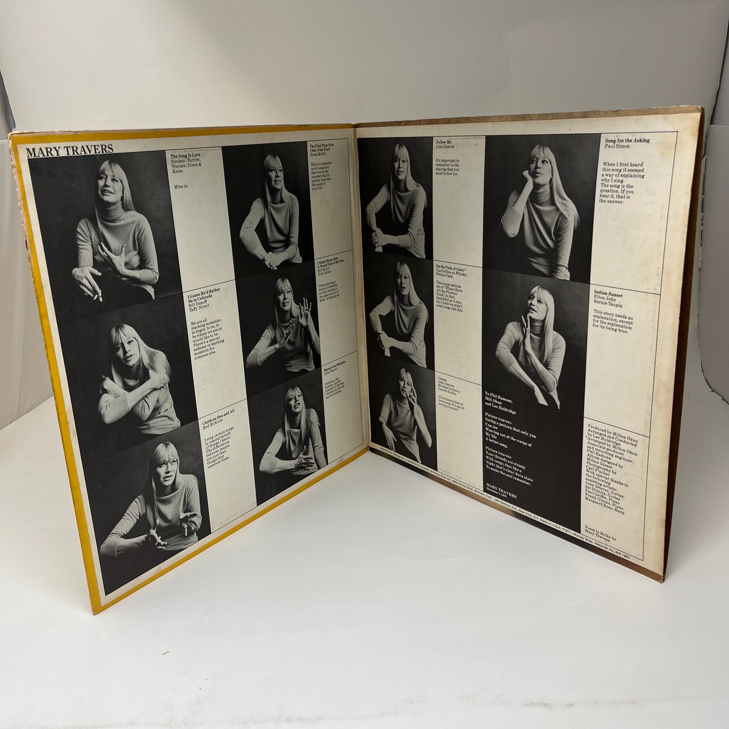 Mary Travers : Mary (LP,Album,Stereo)