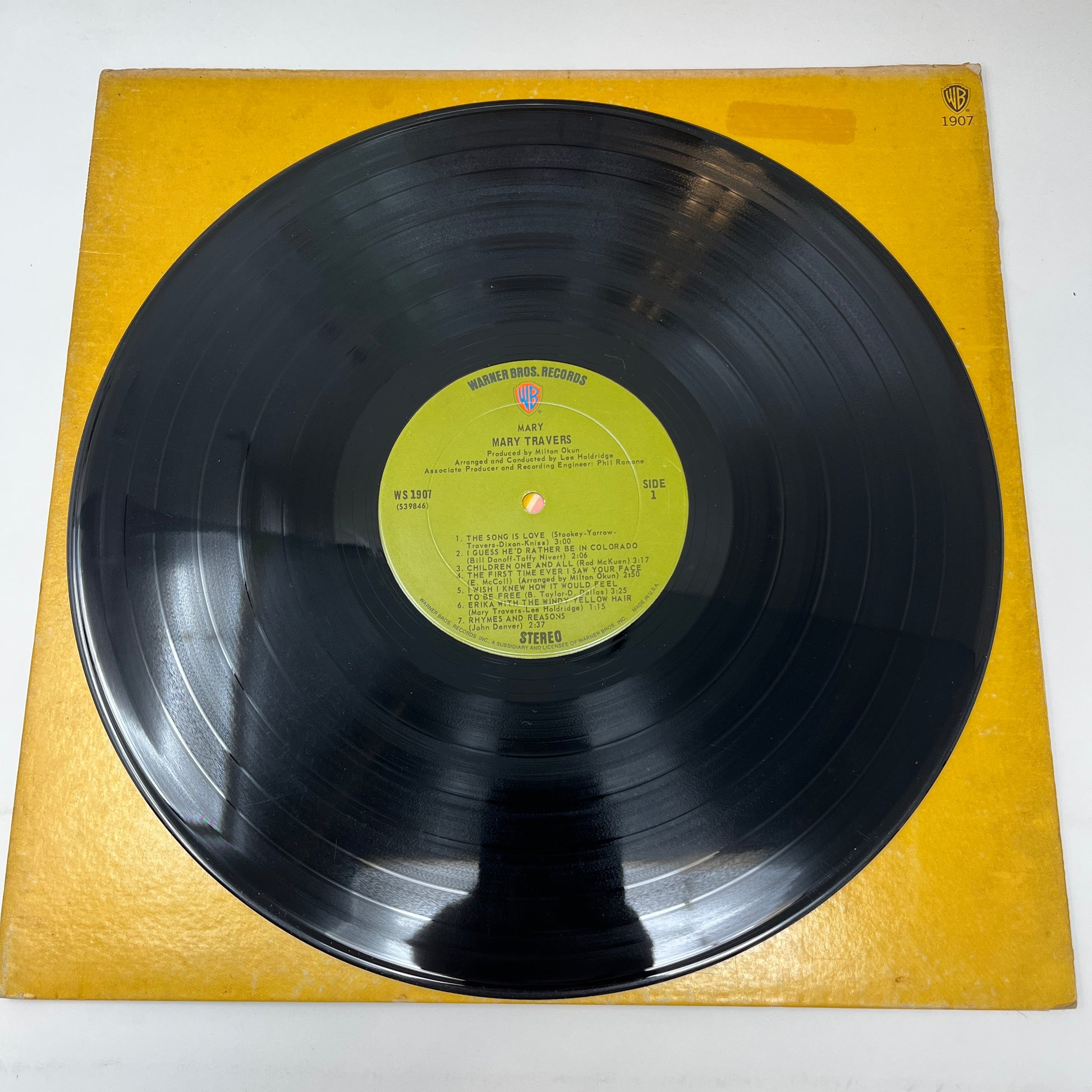 Mary Travers : Mary (LP,Album,Stereo)