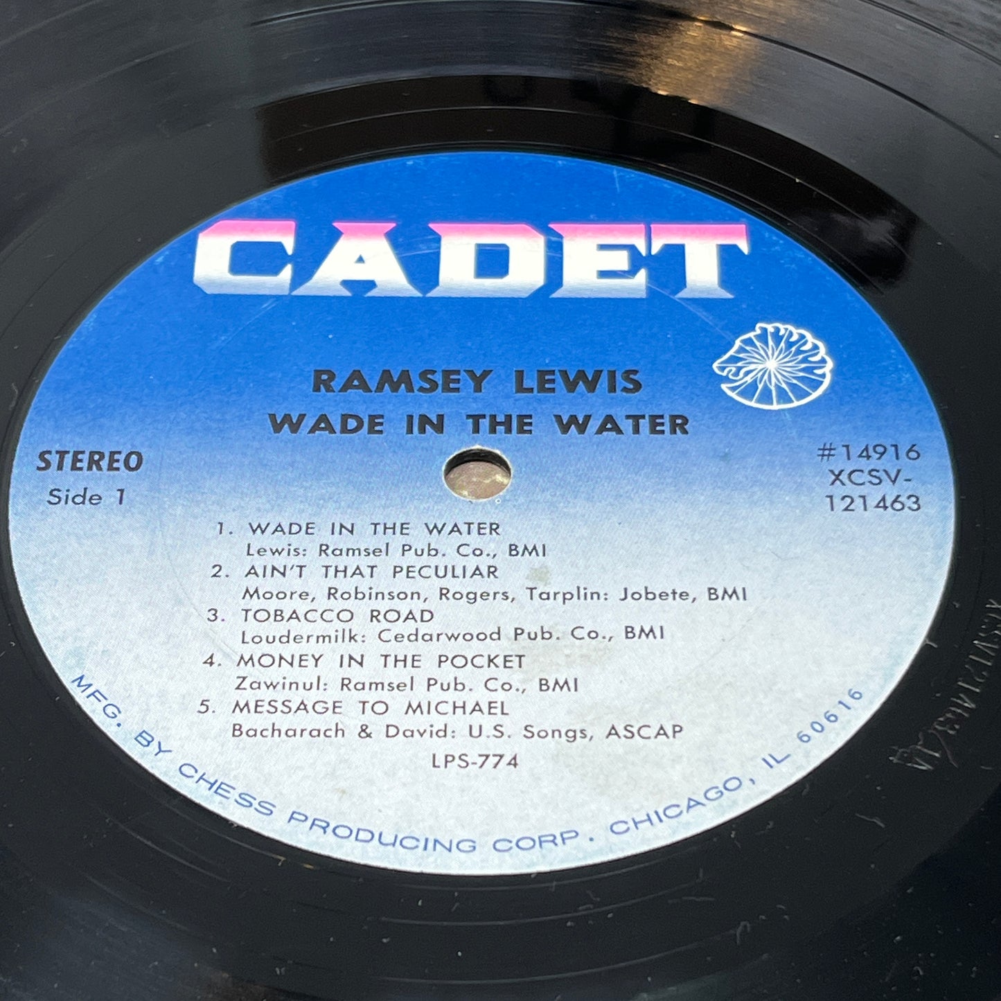 Ramsey Lewis : Wade In The Water (LP,Album,Stereo)