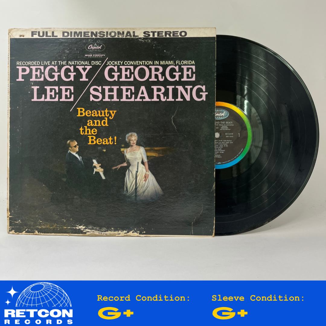 Peggy Lee / George Shearing : Beauty And The Beat! (LP,Album,Stereo)