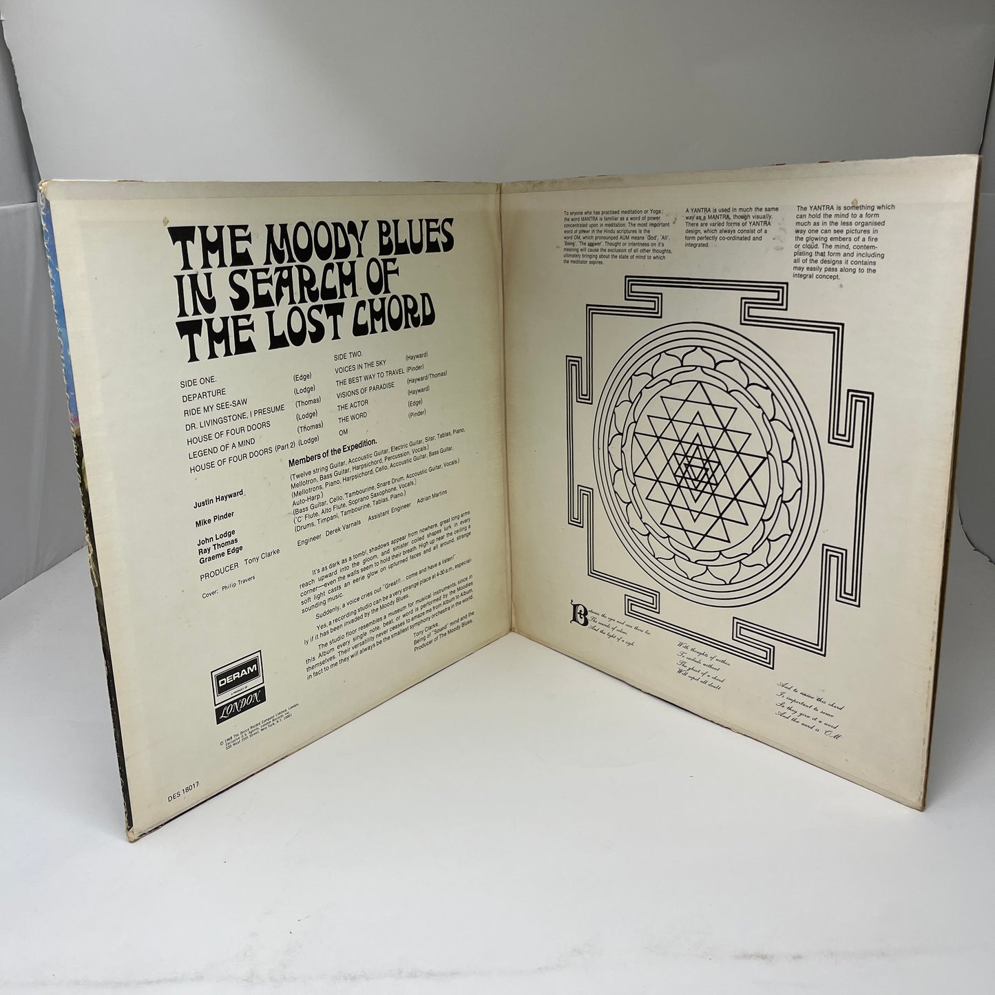 The Moody Blues : In Search Of The Lost Chord (LP,Album,Stereo)