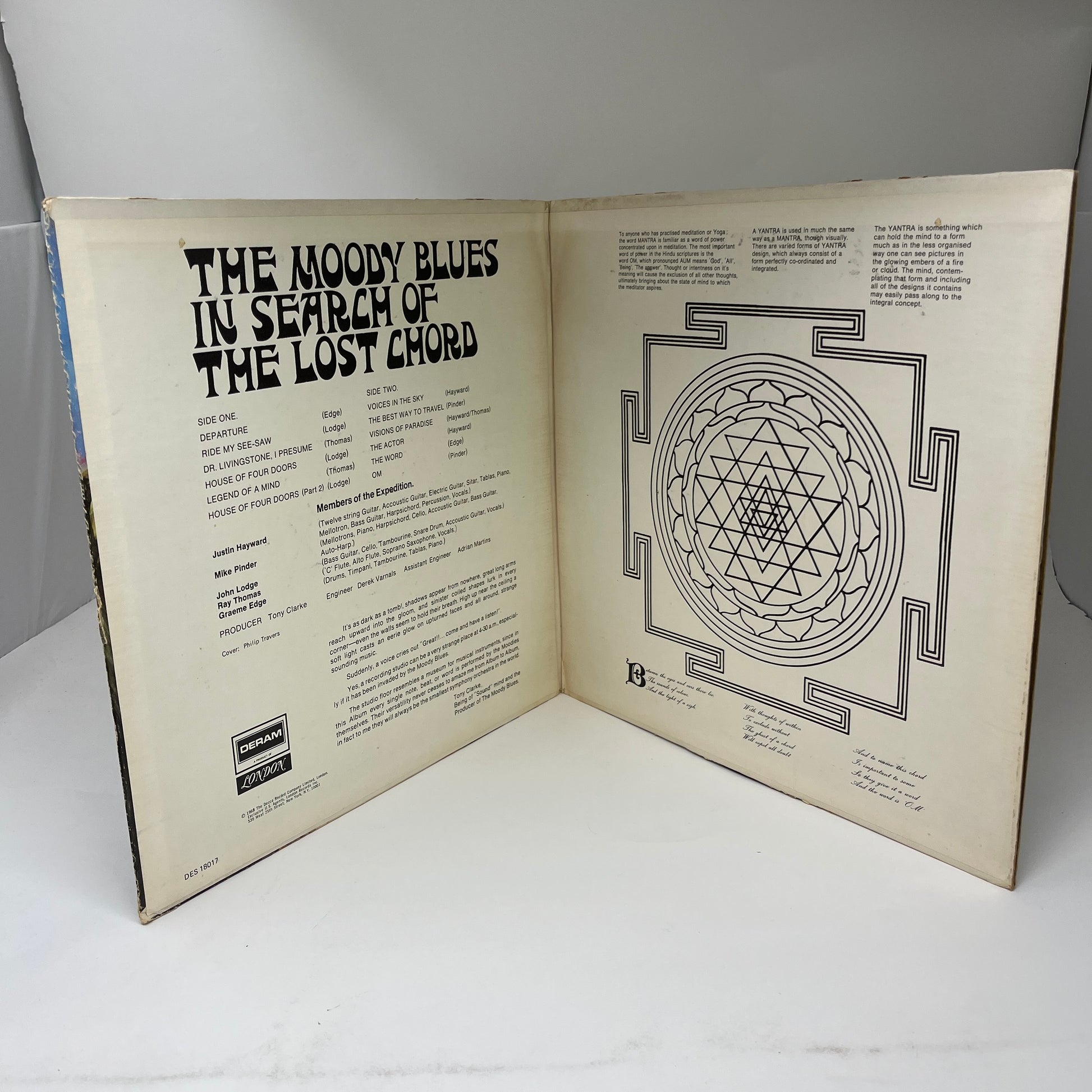 The Moody Blues : In Search Of The Lost Chord (LP,Album,Stereo)