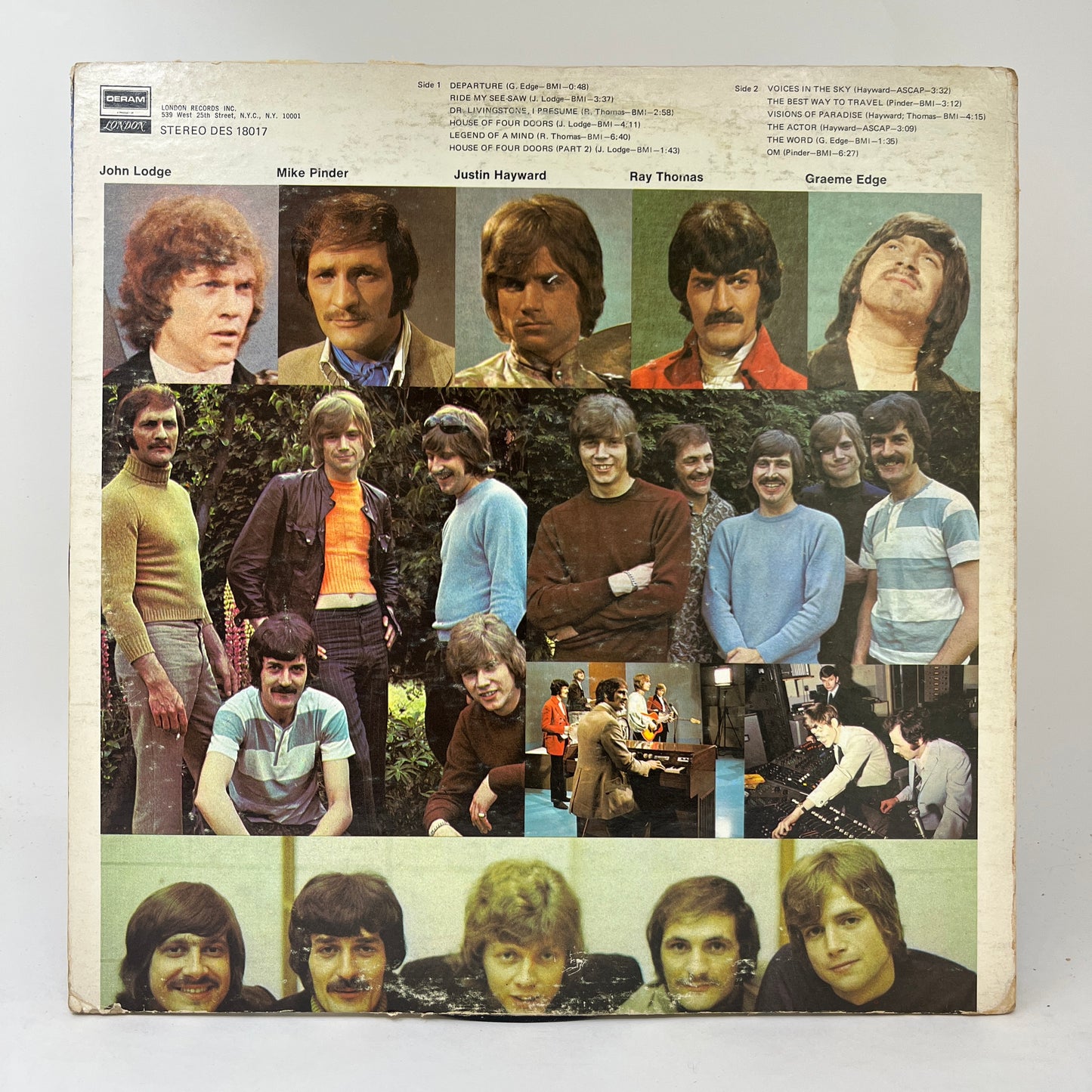 The Moody Blues : In Search Of The Lost Chord (LP,Album,Stereo)