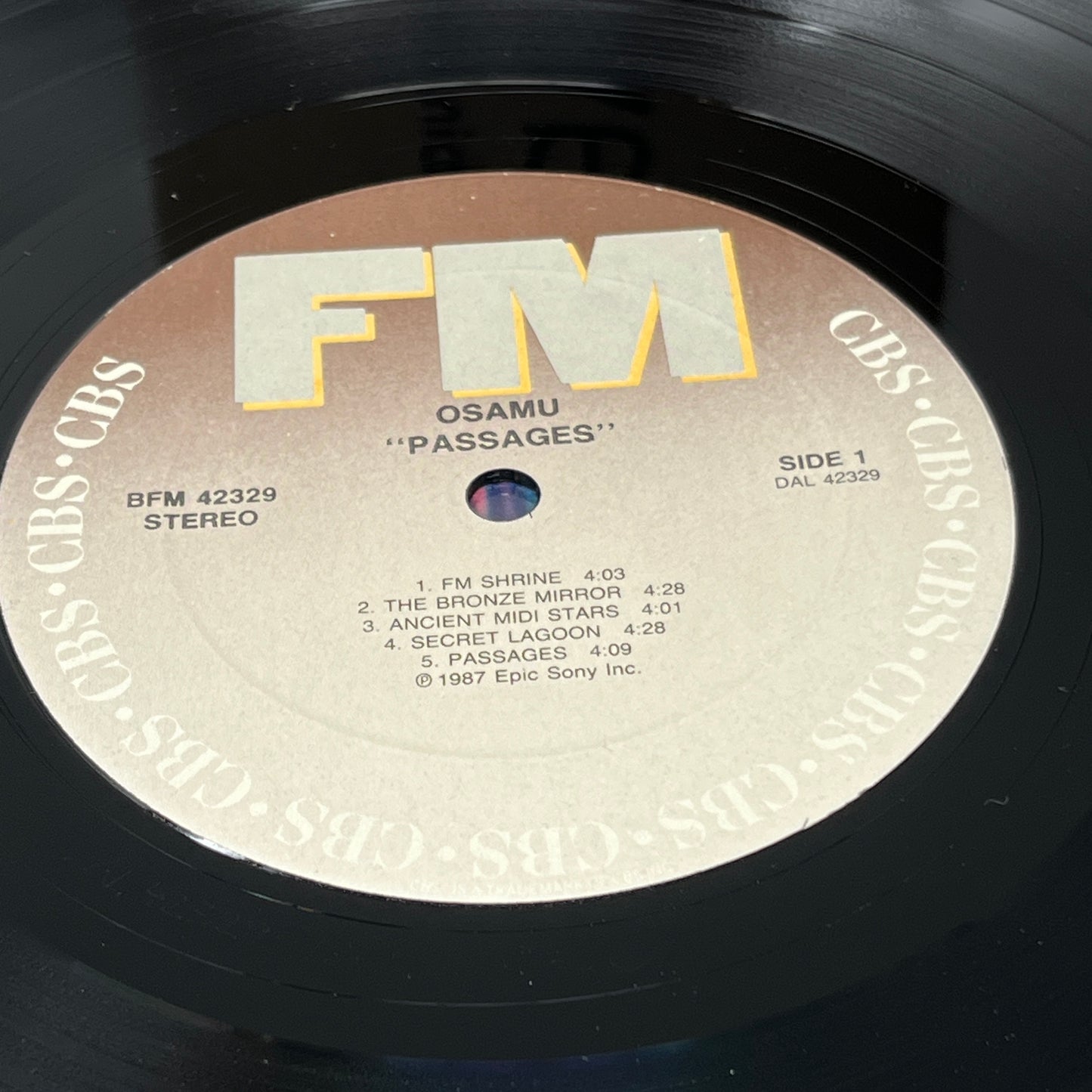 Osamu Kitajima : Passages (LP,Album,Stereo)