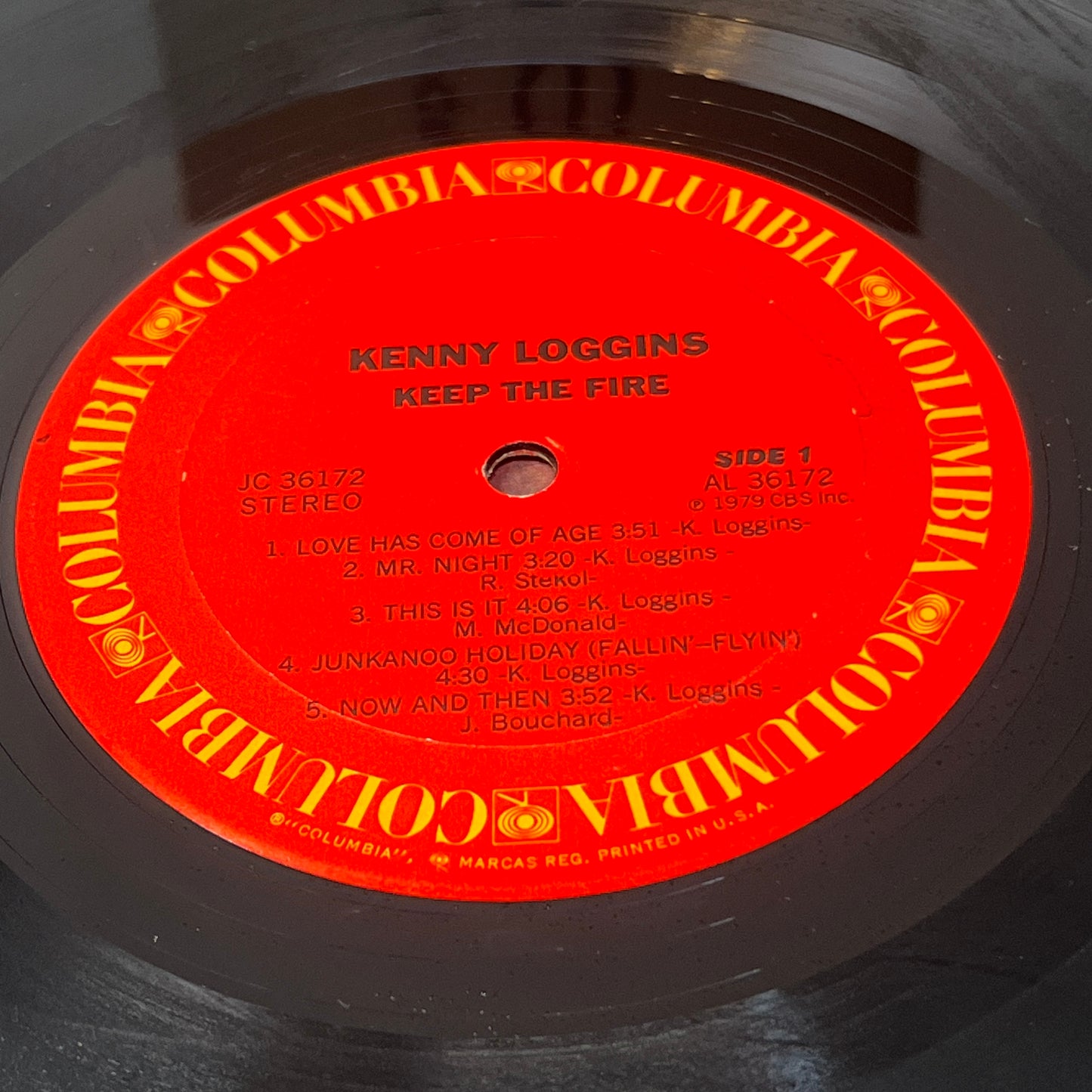 Kenny Loggins : Keep The Fire (LP,Album)