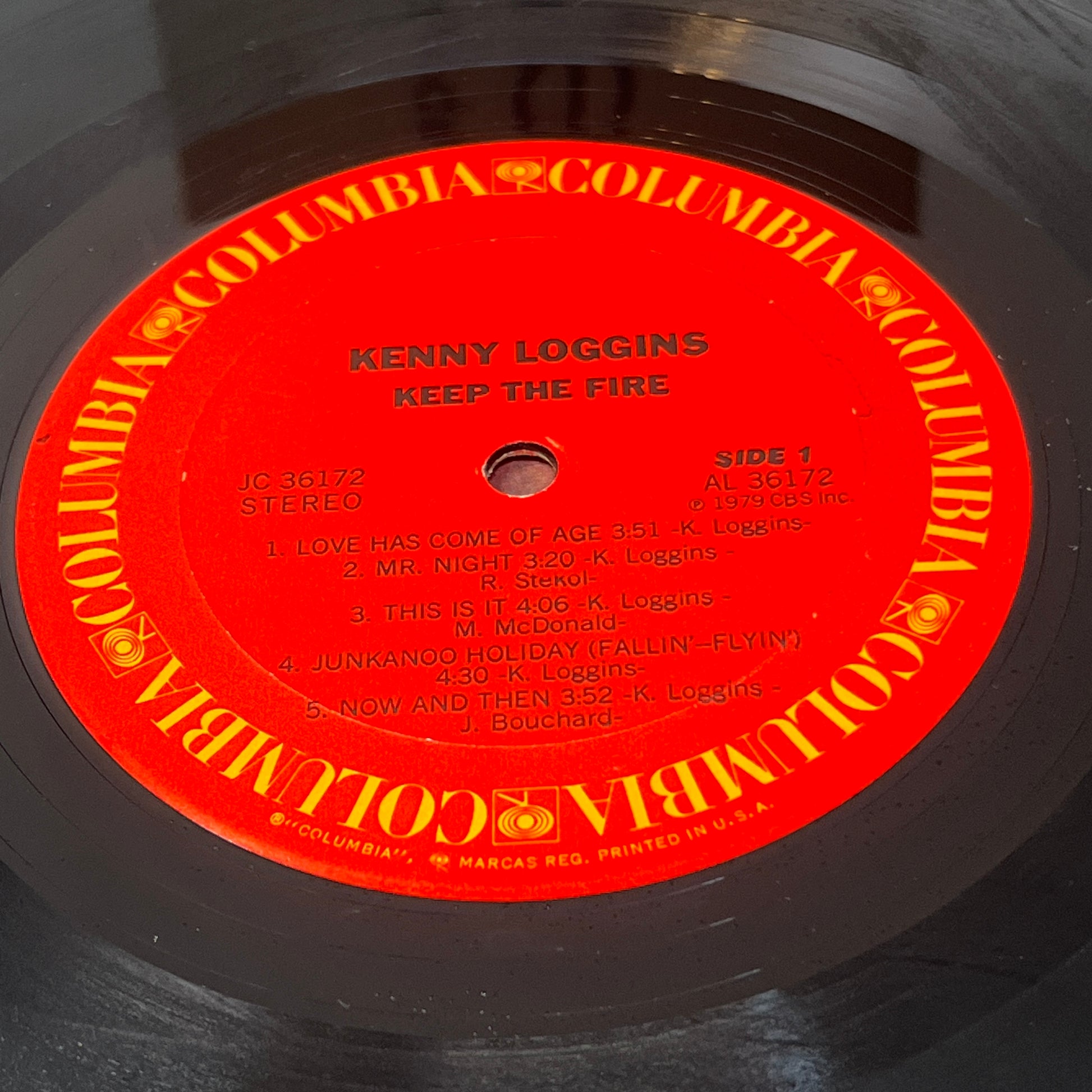 Kenny Loggins : Keep The Fire (LP,Album)