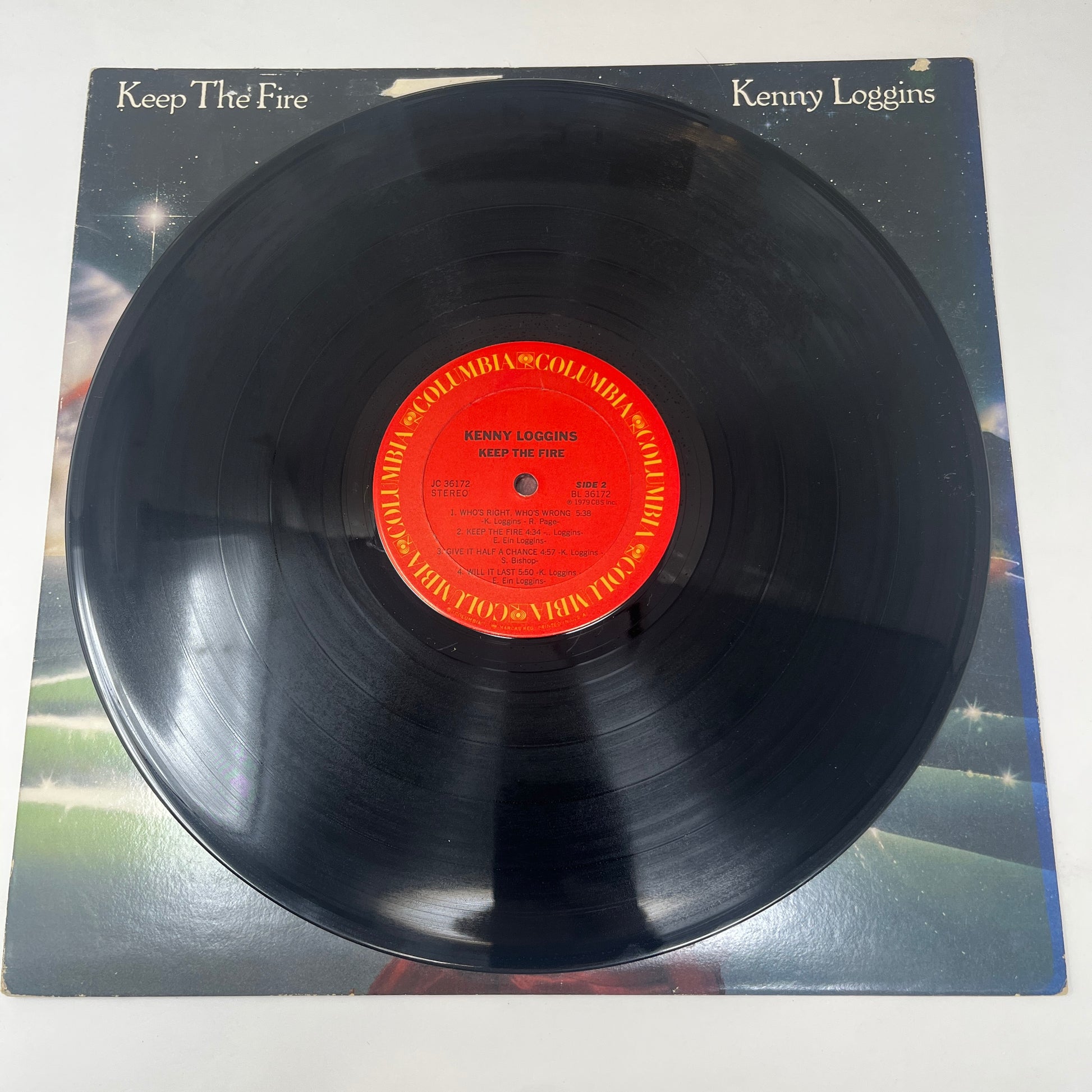 Kenny Loggins : Keep The Fire (LP,Album)