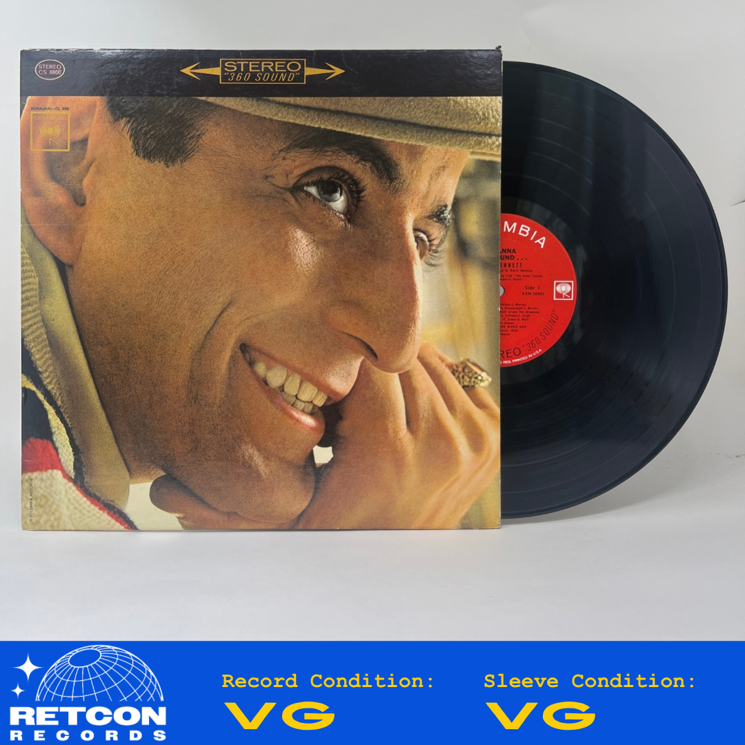 Tony Bennett : I Wanna Be Around (LP,Album,Stereo)