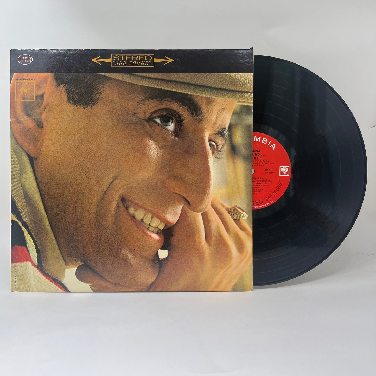 Tony Bennett : I Wanna Be Around (LP,Album,Stereo)