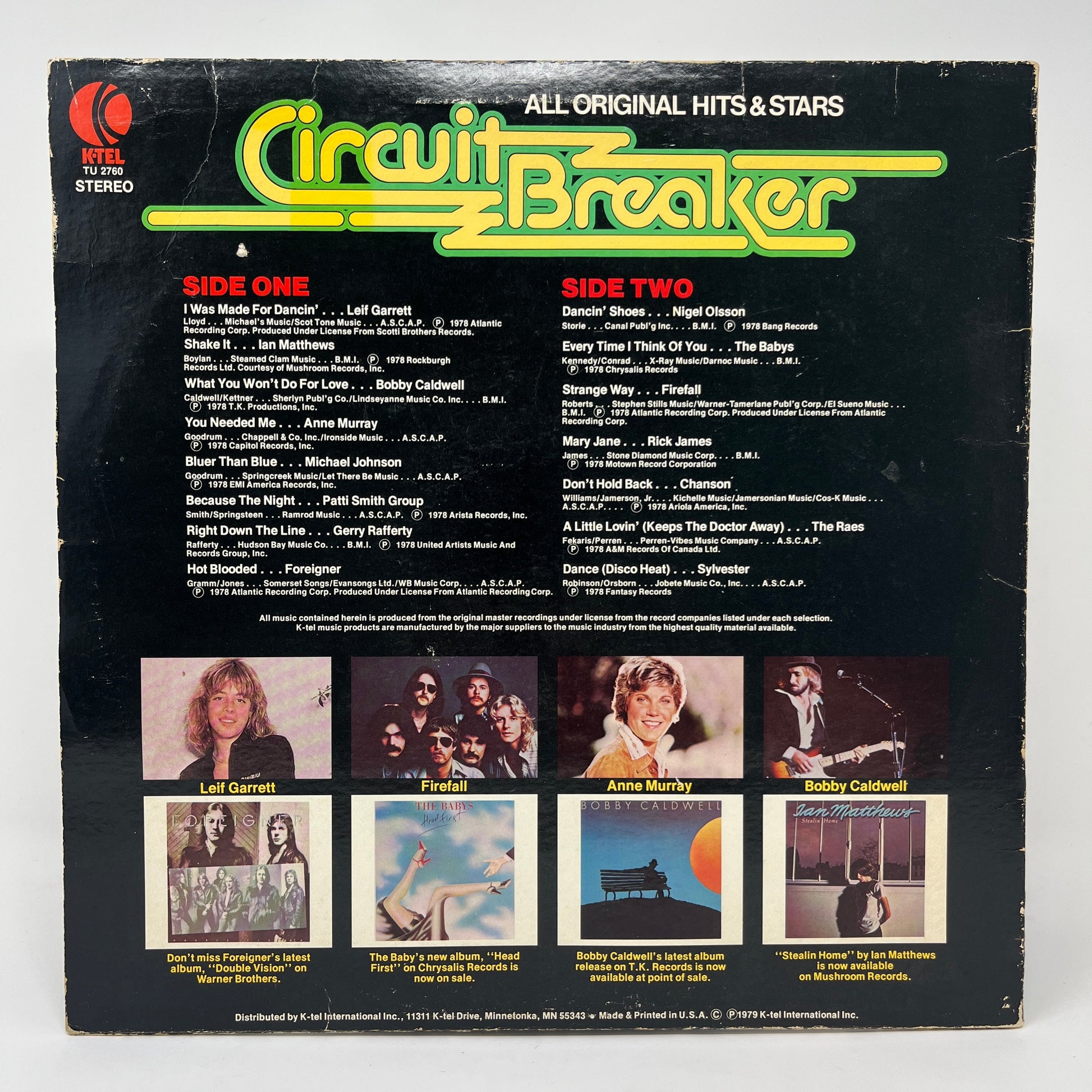 Various : Circuit Breaker (LP,Album,Compilation)