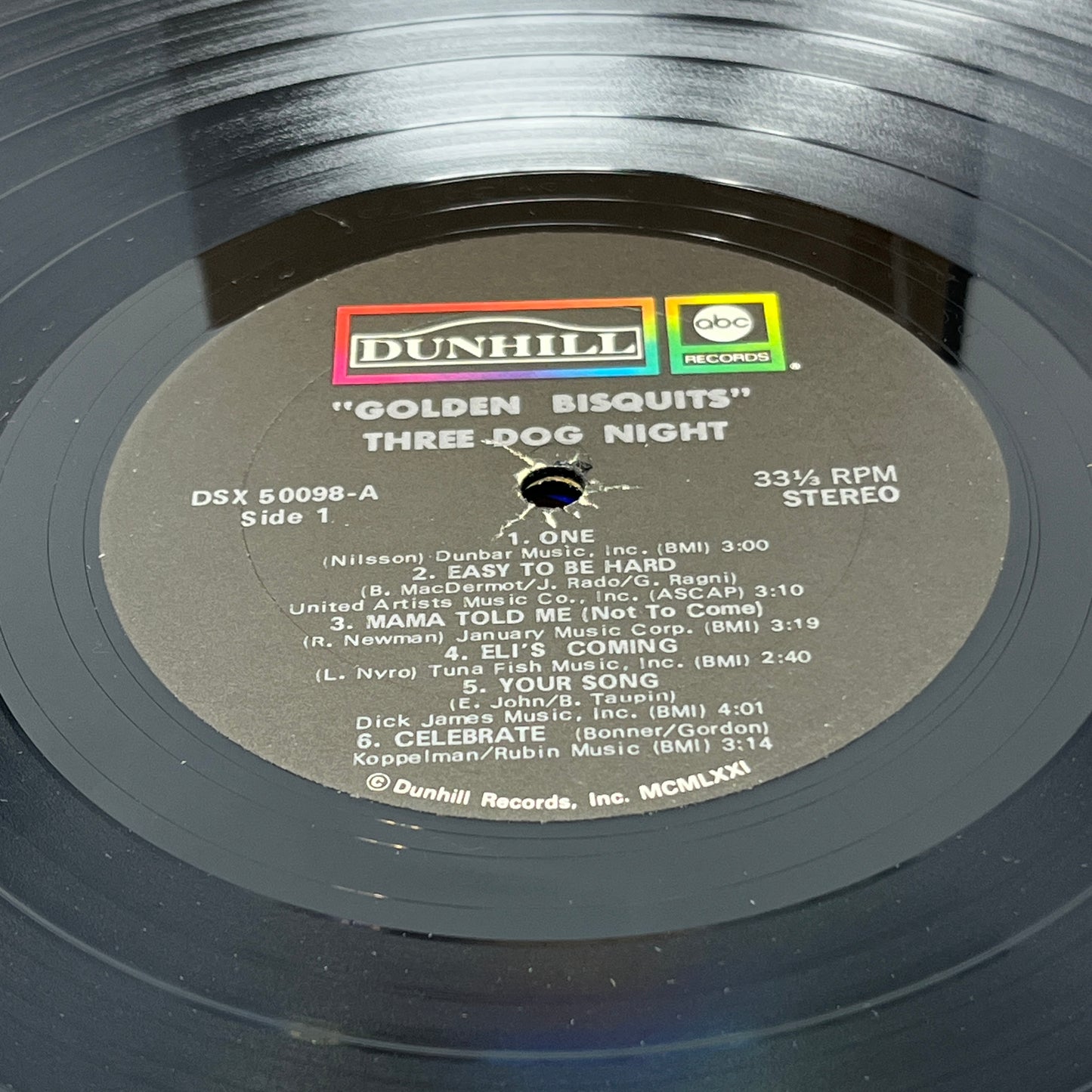 Three Dog Night : Golden Bisquits (LP,Compilation)