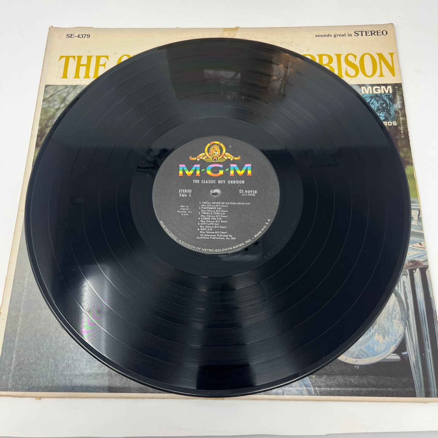 Roy Orbison : The Classic Roy Orbison (LP,Album,Club Edition,Stereo)