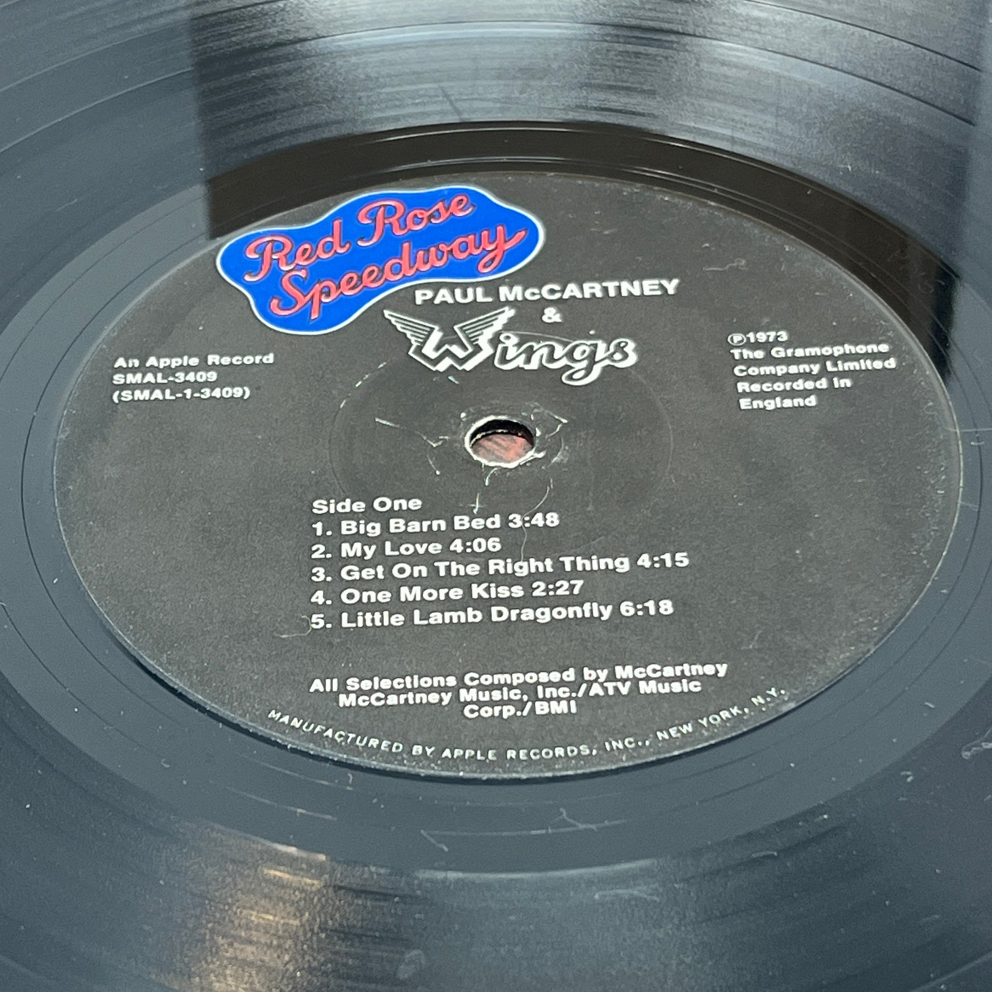 Wings (2) : Red Rose Speedway (LP,Album)