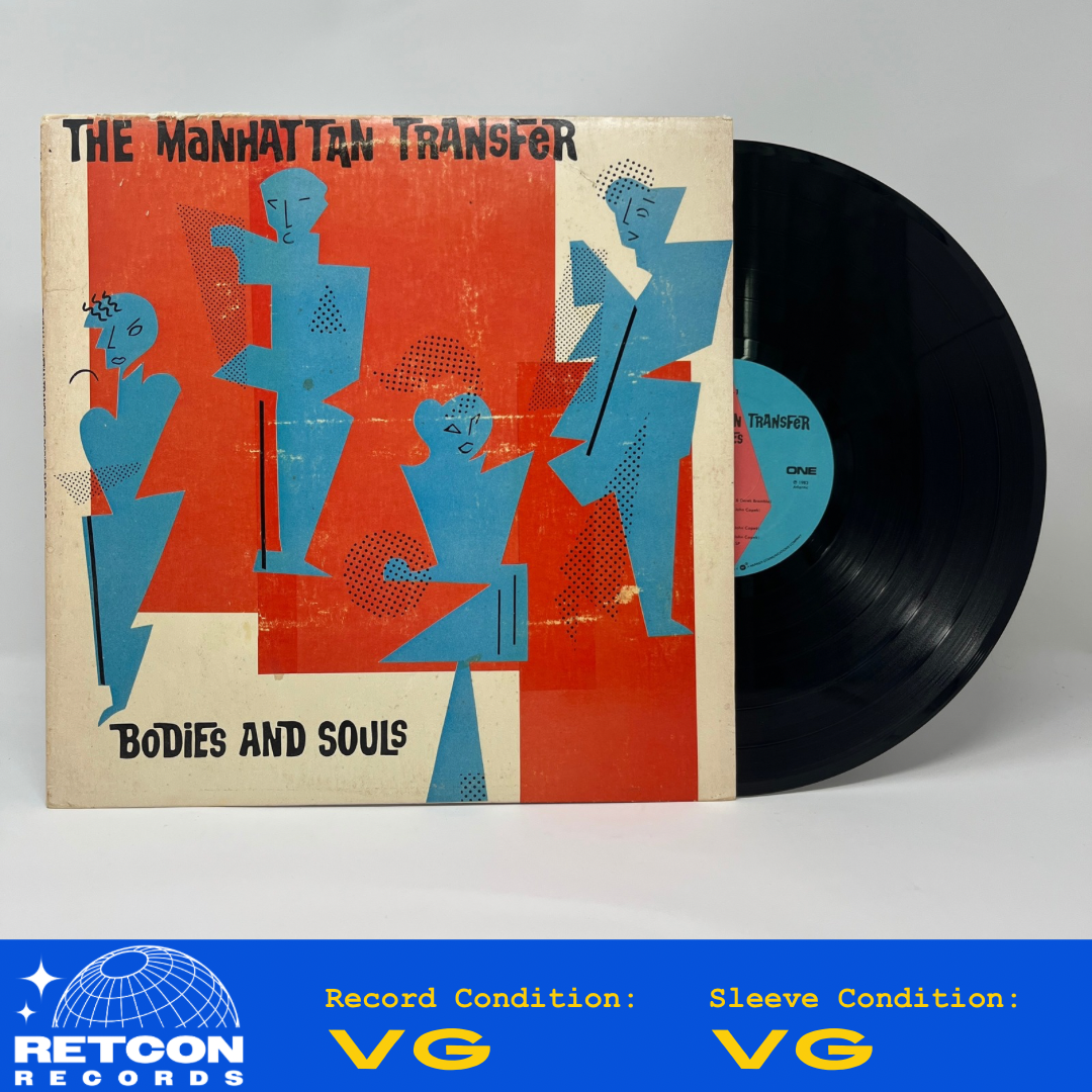 The Manhattan Transfer : Bodies And Souls (LP,Album)