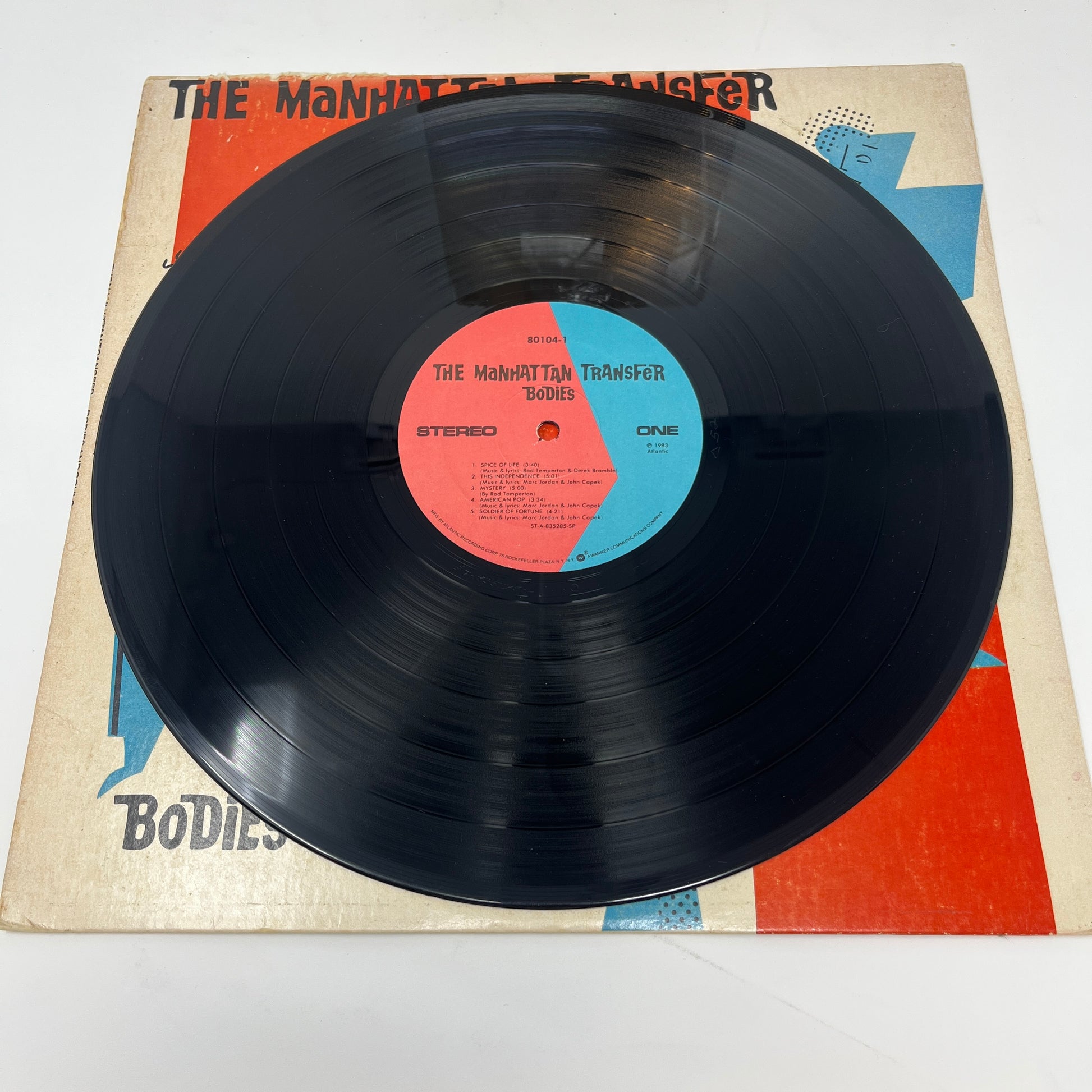 The Manhattan Transfer : Bodies And Souls (LP,Album)