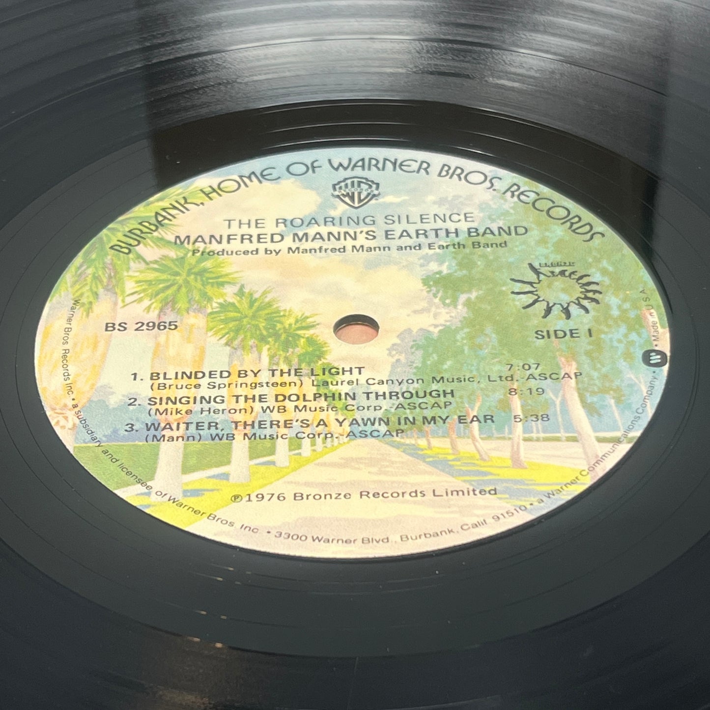 Manfred Mann's Earth Band : The Roaring Silence (LP,Album)