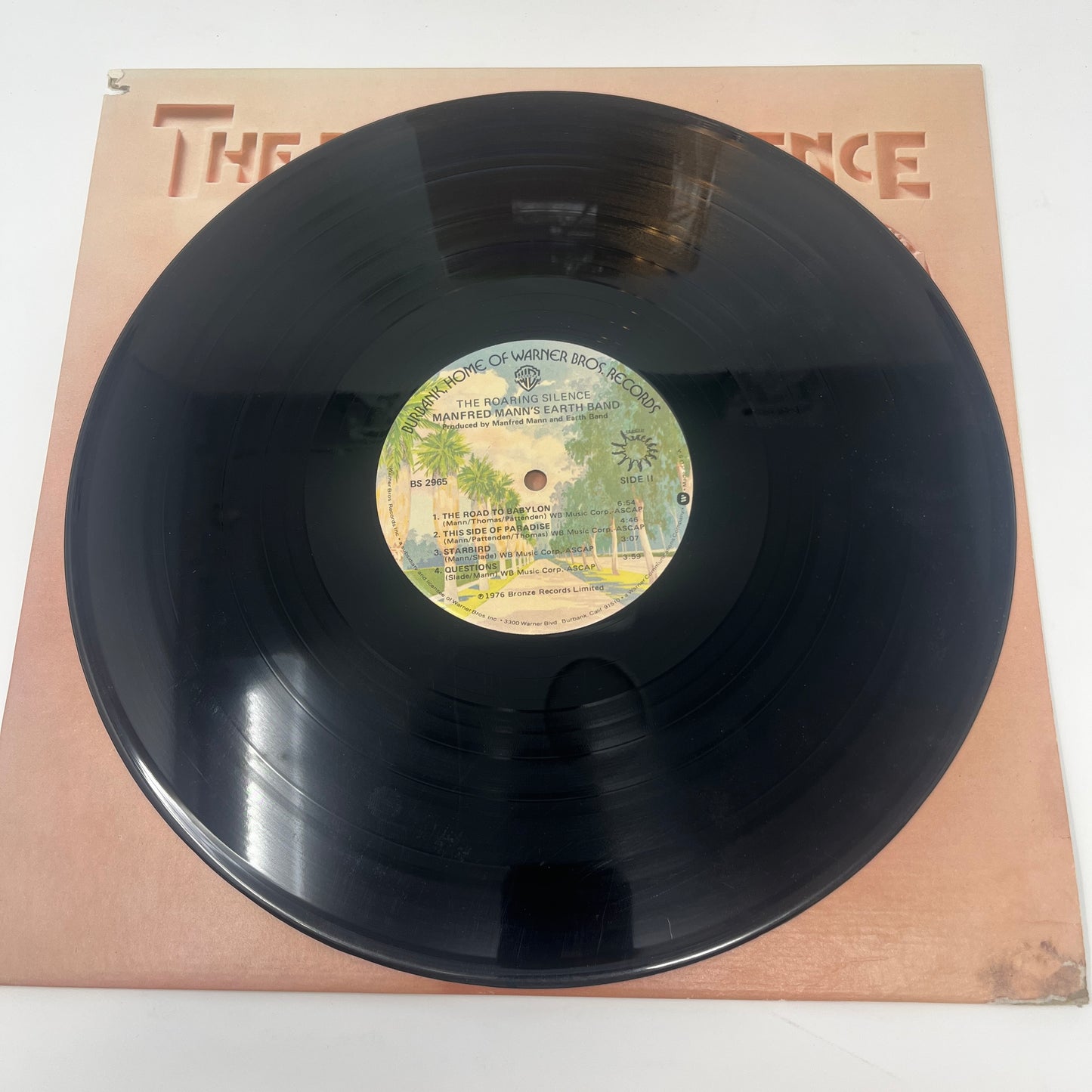 Manfred Mann's Earth Band : The Roaring Silence (LP,Album)