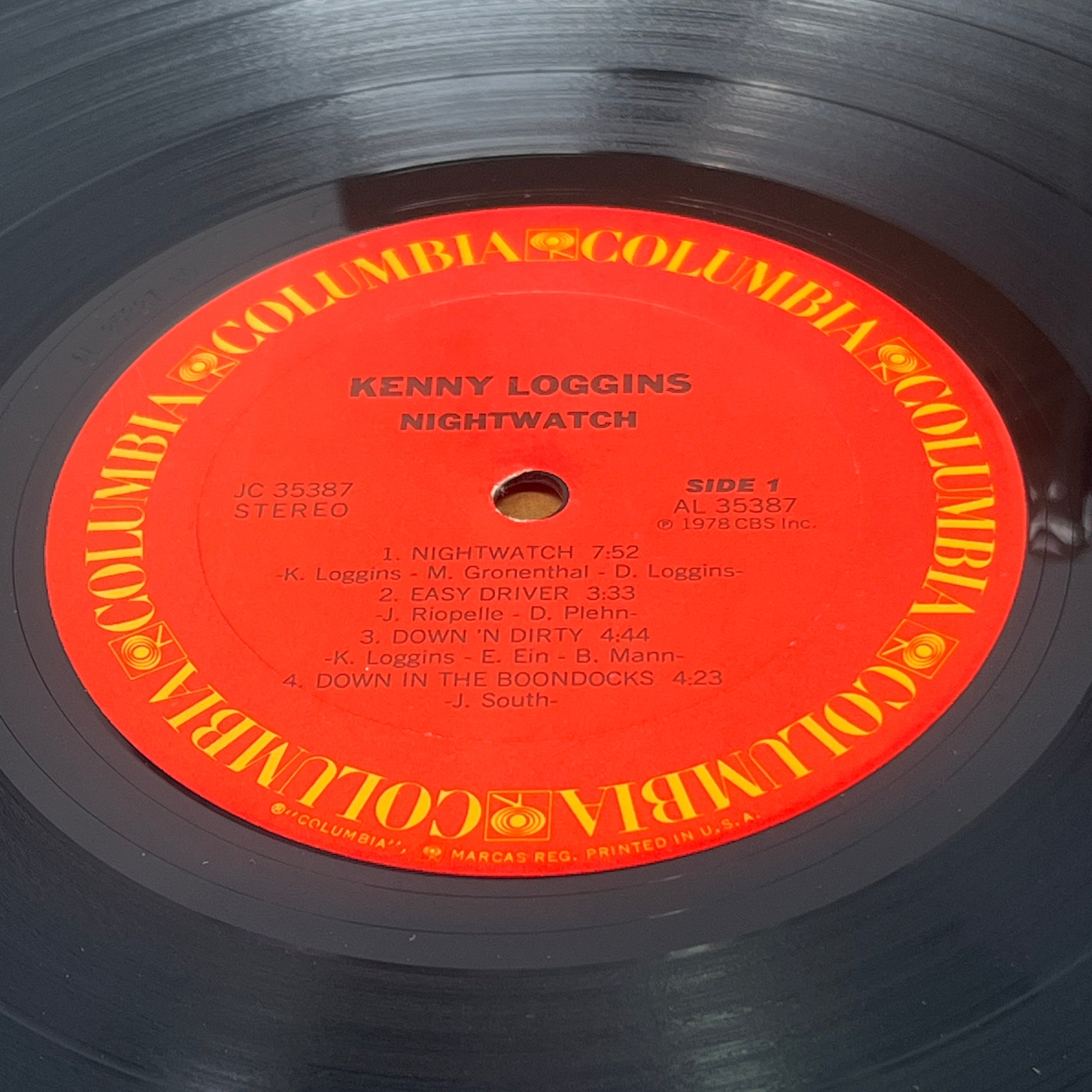 Kenny Loggins : Nightwatch (LP,Album,Stereo)