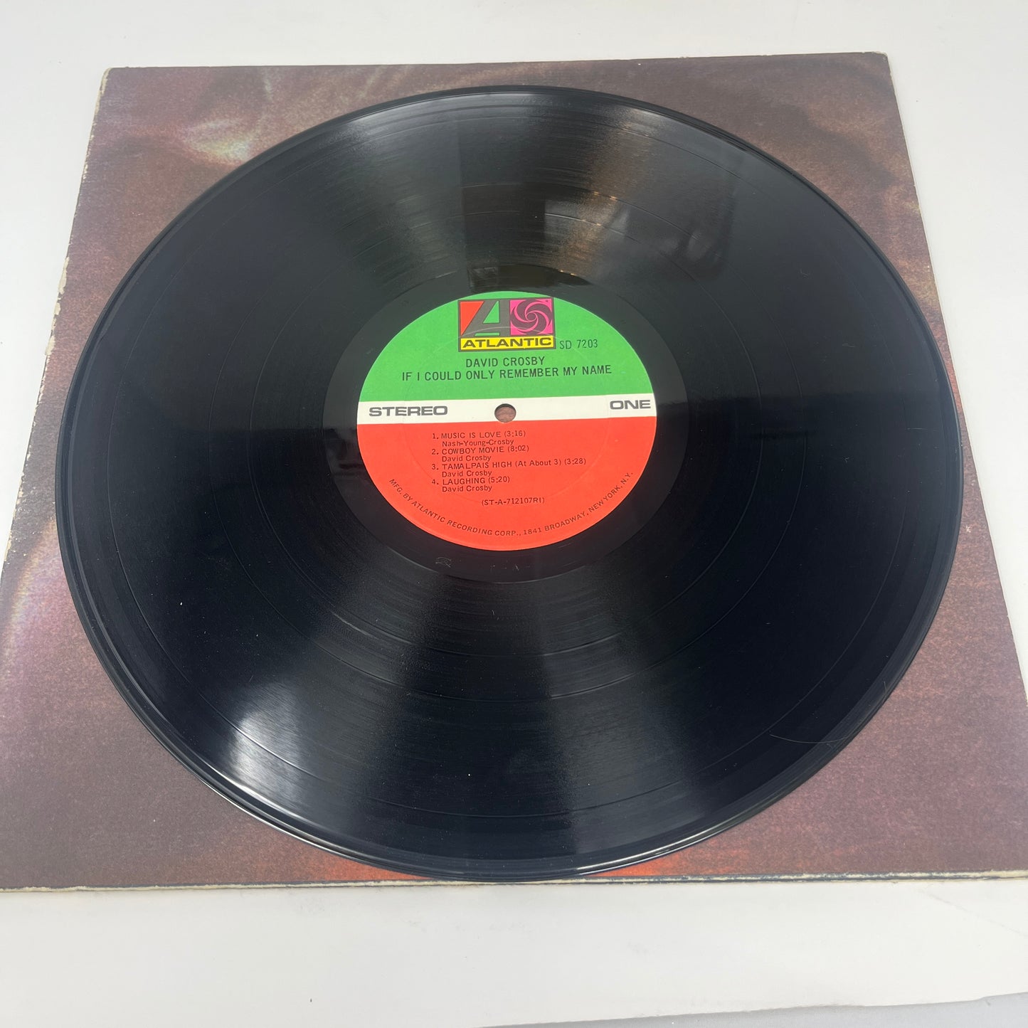 David Crosby : If I Could Only Remember My Name (LP,Album,Stereo)