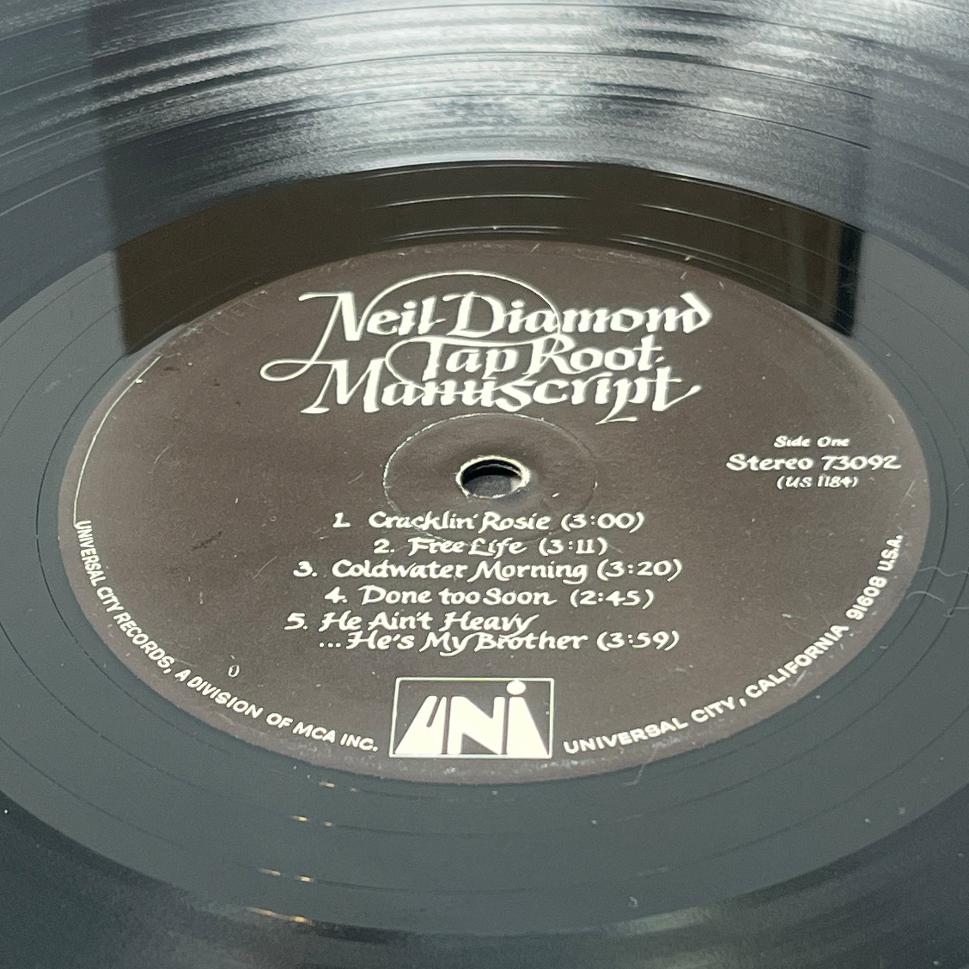 Neil Diamond : Tap Root Manuscript (LP,Album)