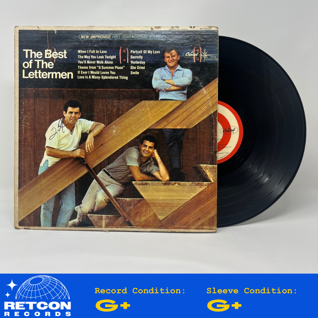 The Lettermen : The Best Of The Lettermen (LP,Compilation,Stereo)