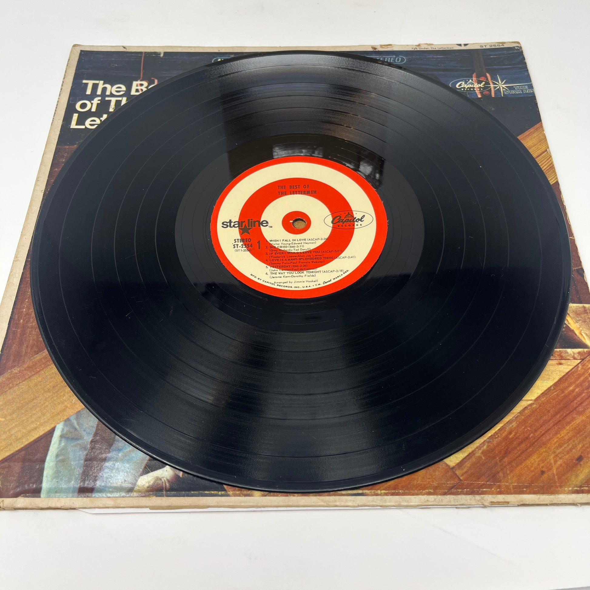 The Lettermen : The Best Of The Lettermen (LP,Compilation,Stereo)